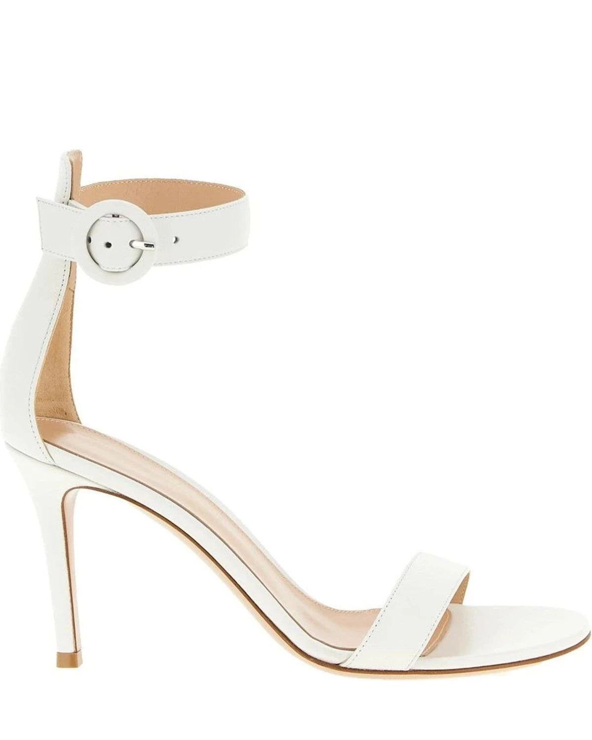 Gianvito Rossi Heels in white, Nappa Leather