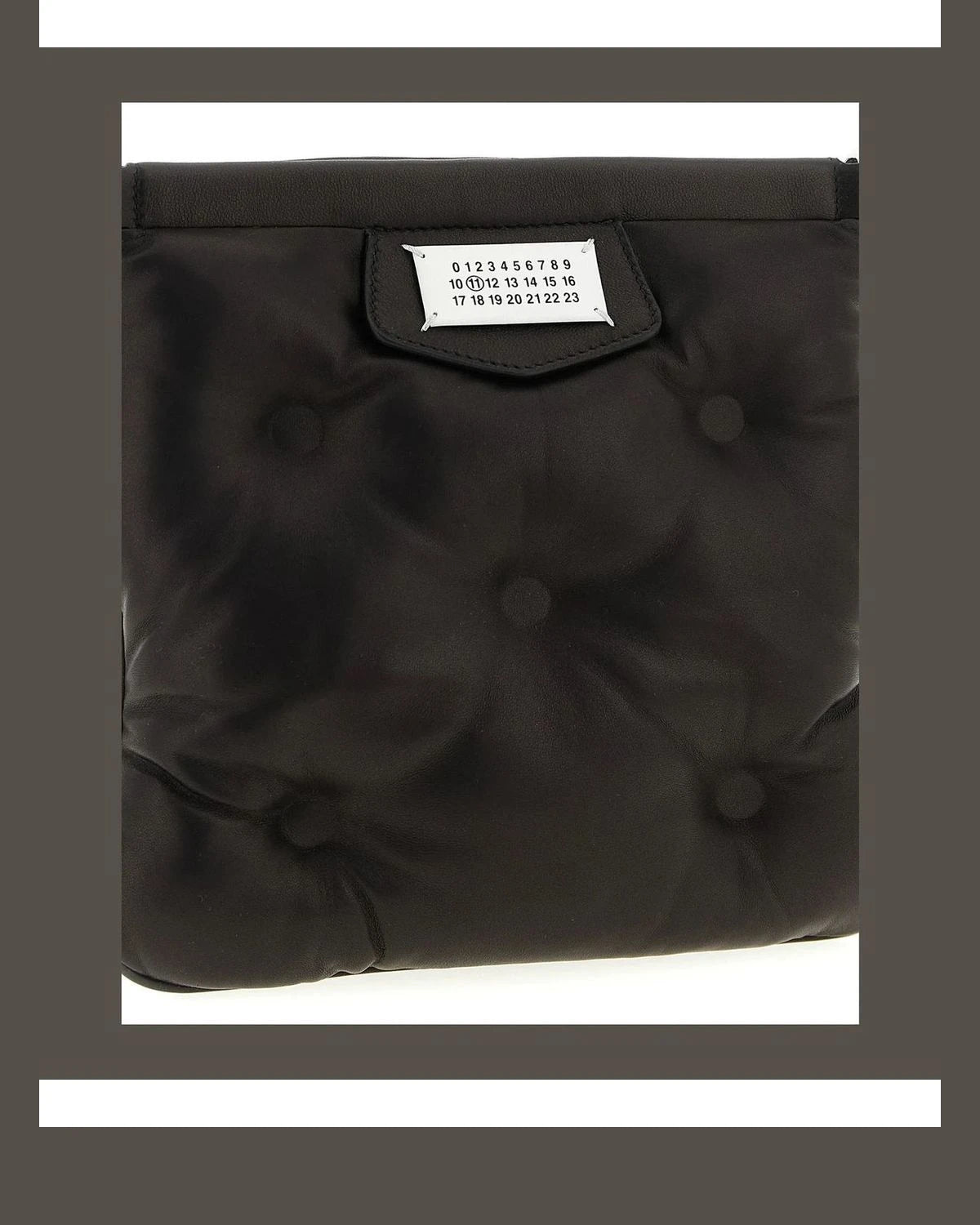 Maison Margiela Cross Body Bag in black, Sheepskin Leather — view 3