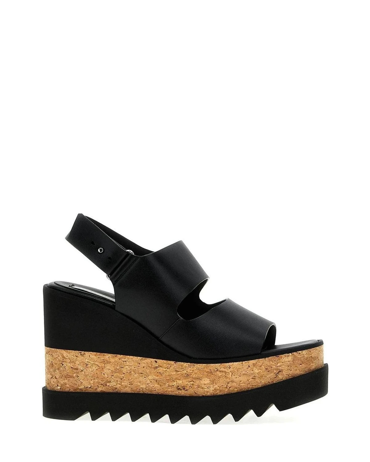 Stella McCartney Wedges in black, Polyester