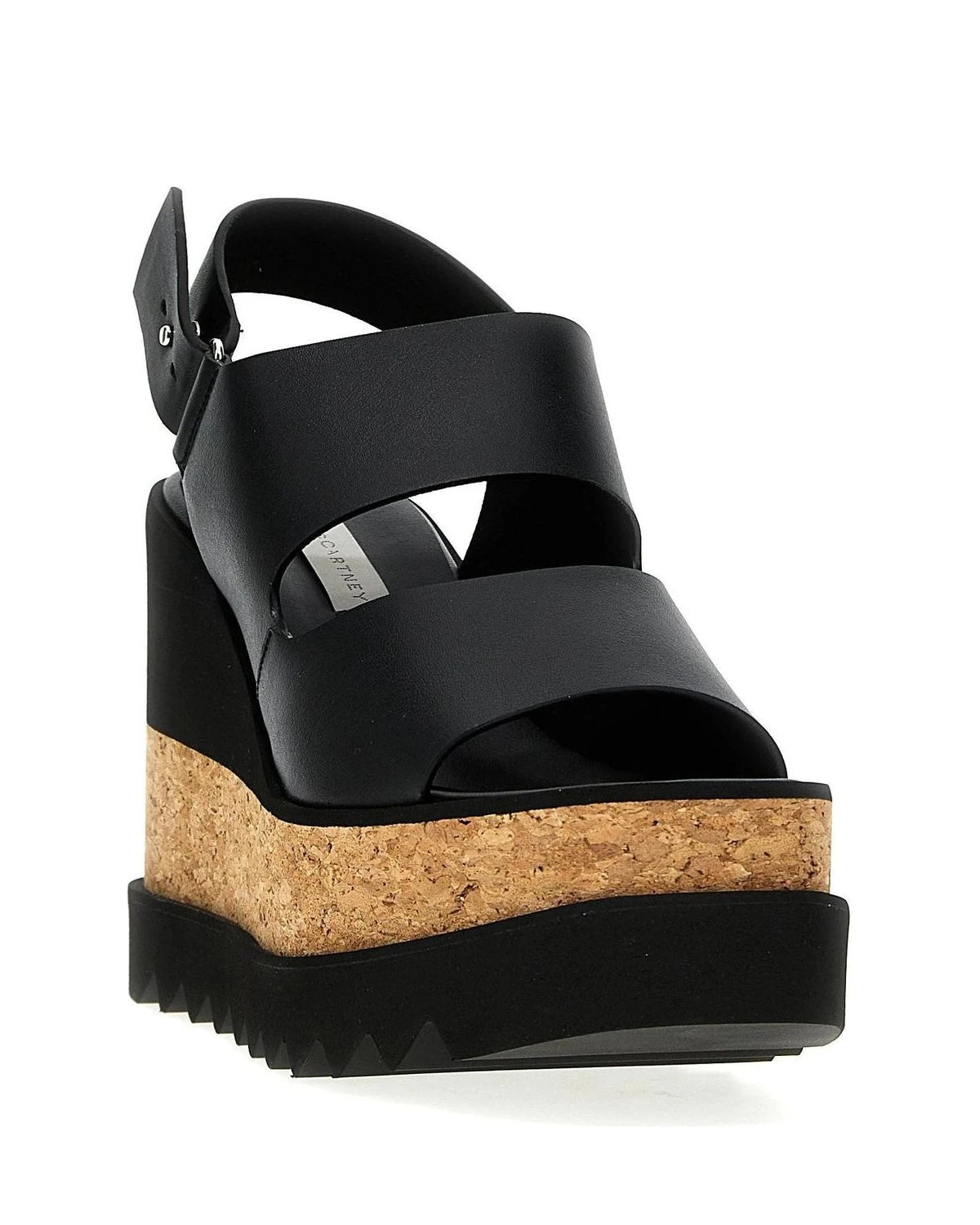 Stella McCartney Wedges in black, Polyester — view 2