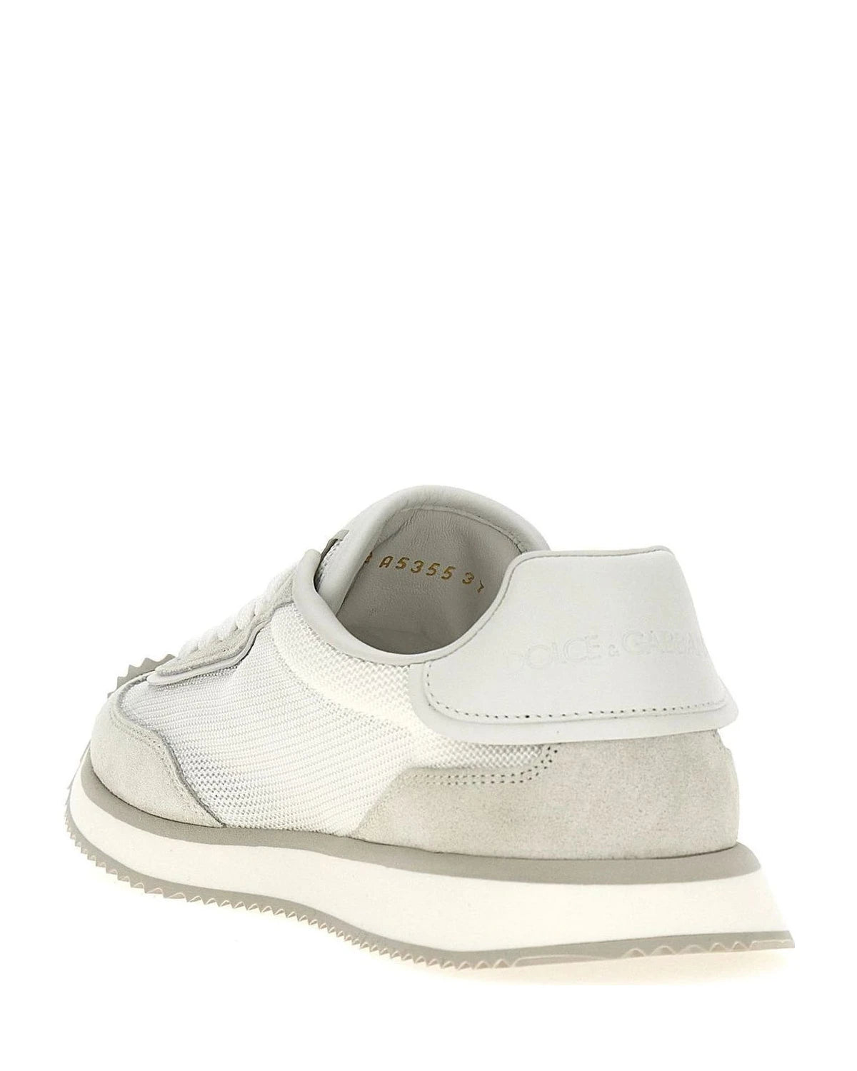 Dolce & Gabbana Sneakers in white, Calf Leather — view 3