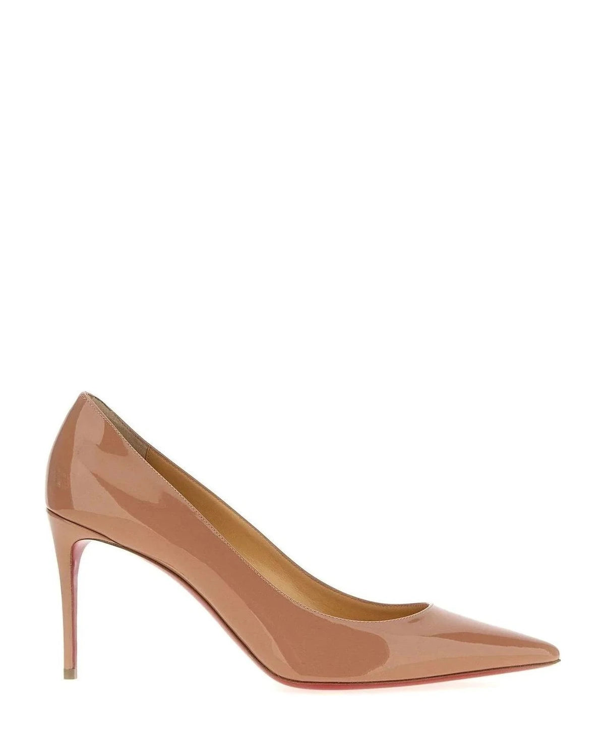 Christian Louboutin Pumps in beige, Calfskin Leather