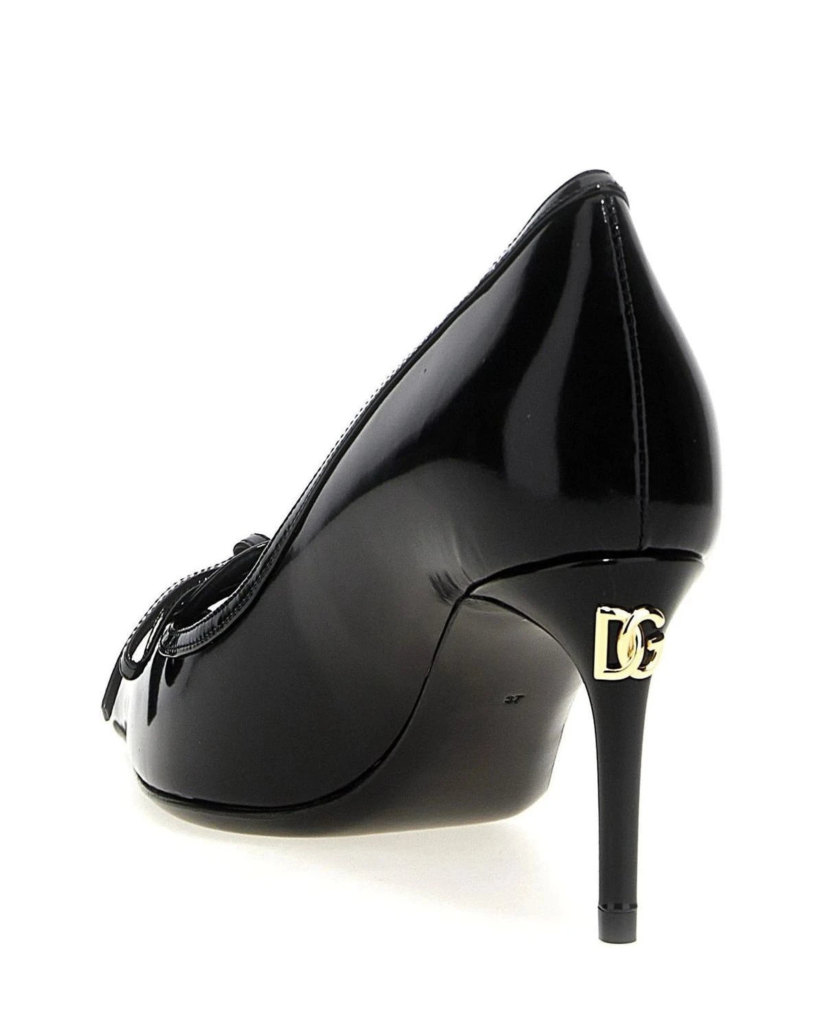 Dolce & Gabbana Heels in black, Calfskin Leather — view 3