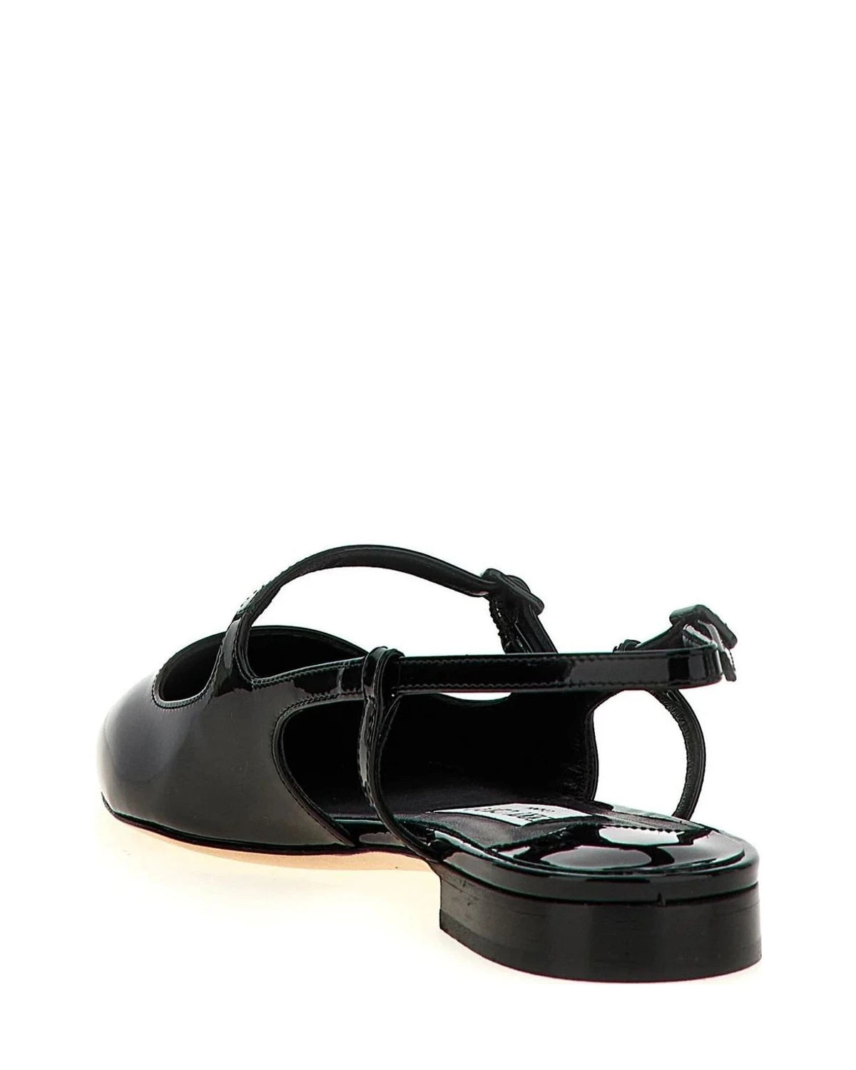 Jimmy Choo Flats in black, Calfskin Leather — view 3