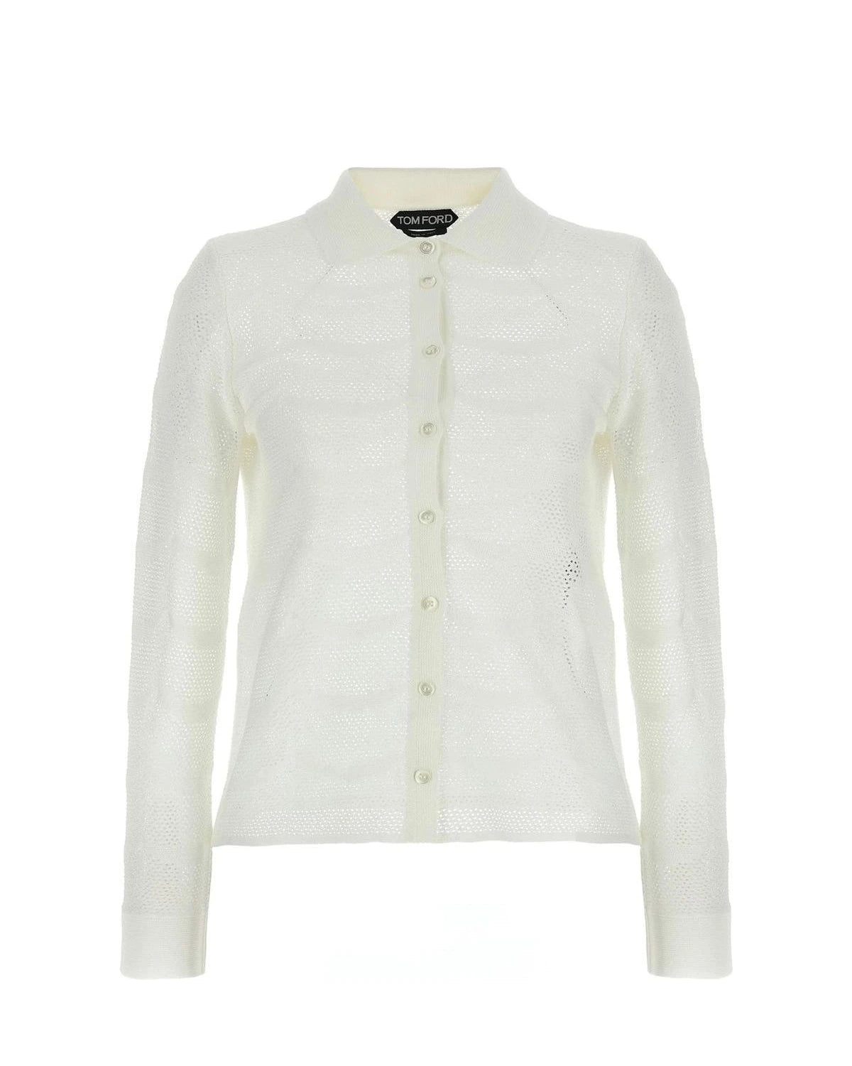 Tom Ford Cardigan in white