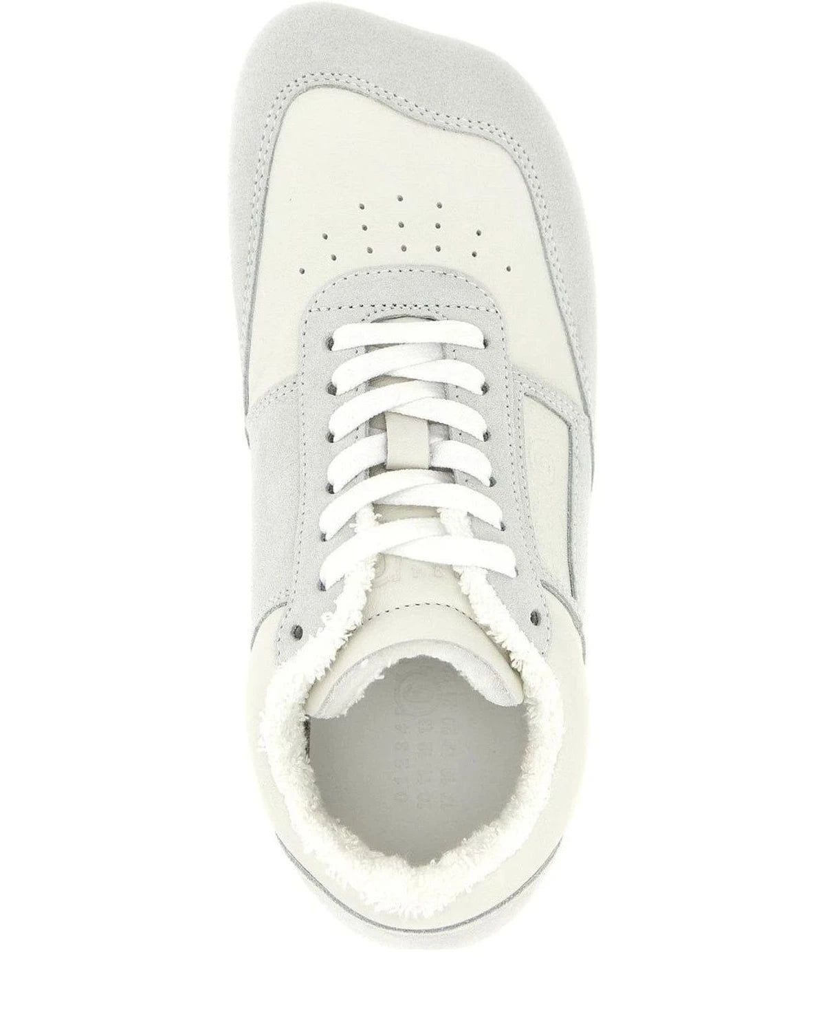 MM6 Maison Margiela Athletic Shoes in gray, Calfskin Leather — view 4