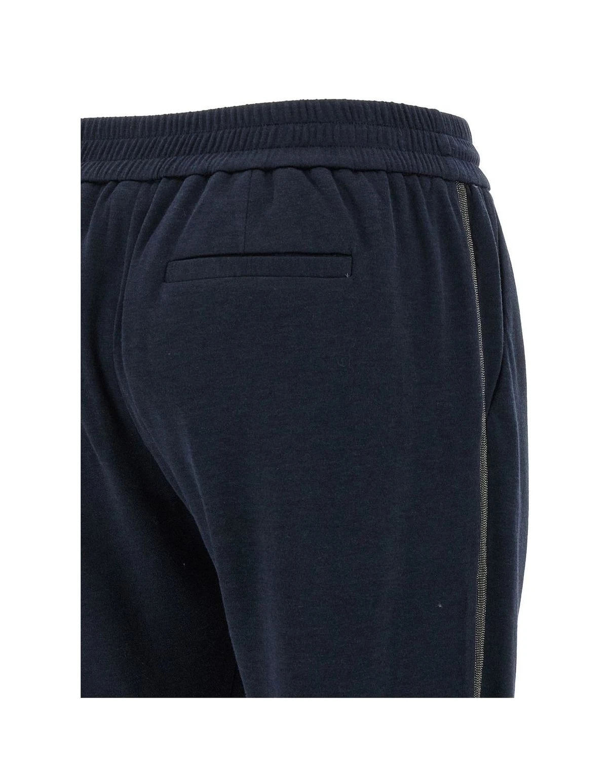 Brunello Cucinelli Jogger in blue, Cotton — view 4