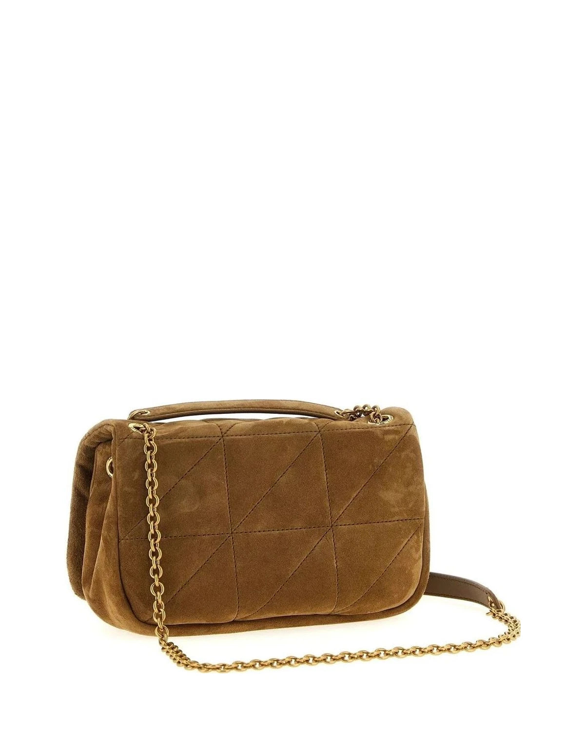 Saint Laurent Shoulder Bag in beige, Calfskin Leather — view 2