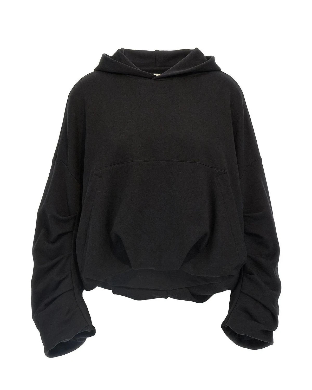 Dries Van Noten Hoodie in black, Cotton