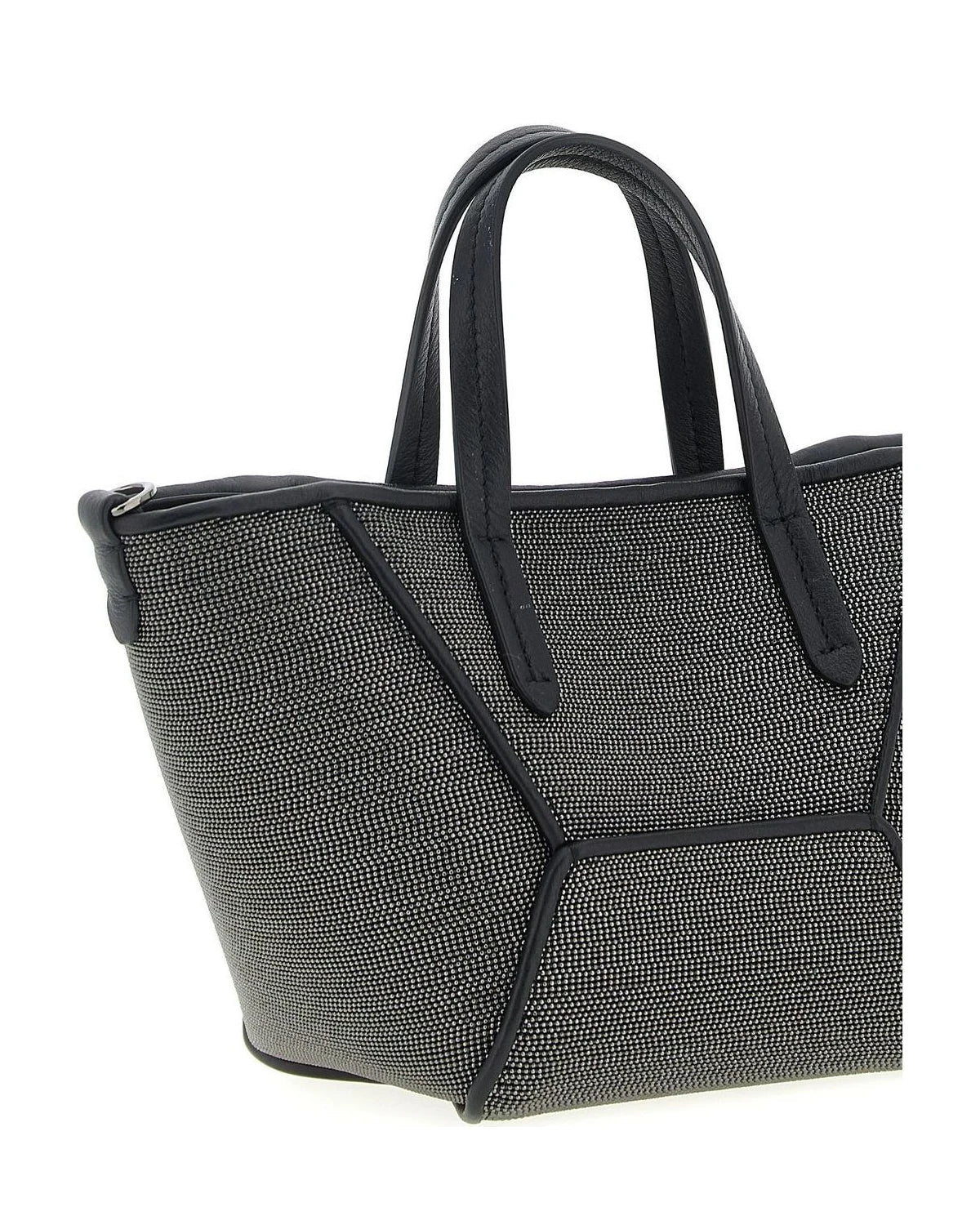 Black Brass Handbag