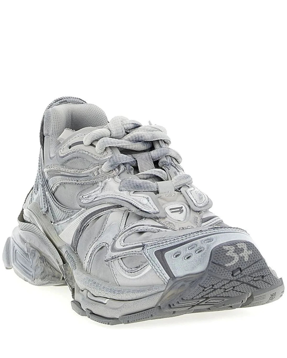 Balenciaga Athletic Shoes in gray, Polyurethane — view 2