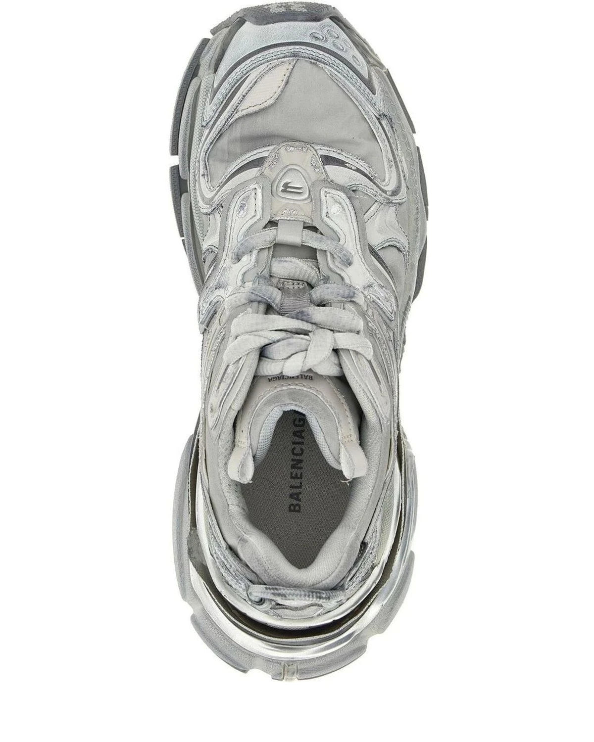 Balenciaga Athletic Shoes in gray, Polyurethane — view 4