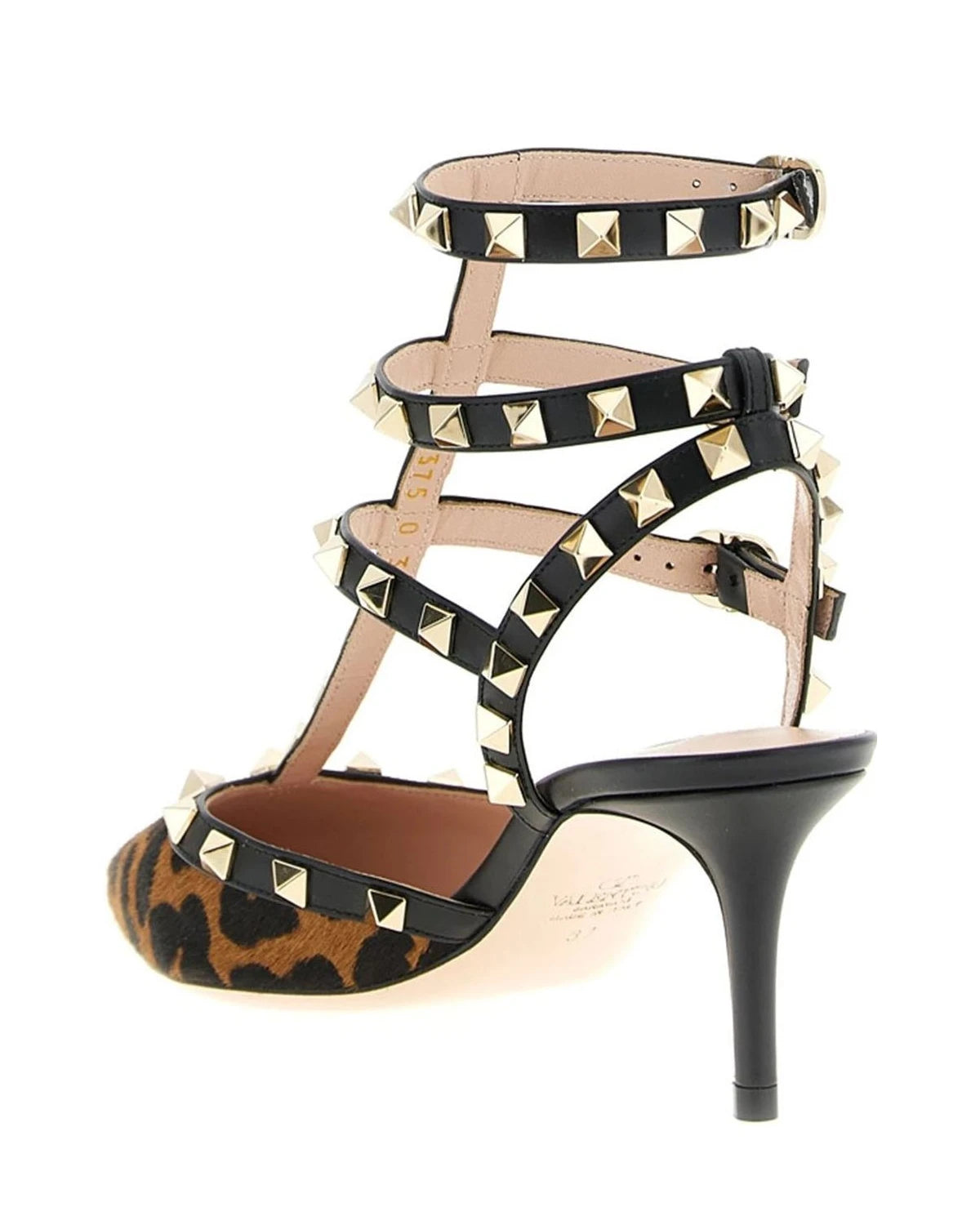 Valentino Garavani Pumps in multicolor, Calfskin Leather — view 3