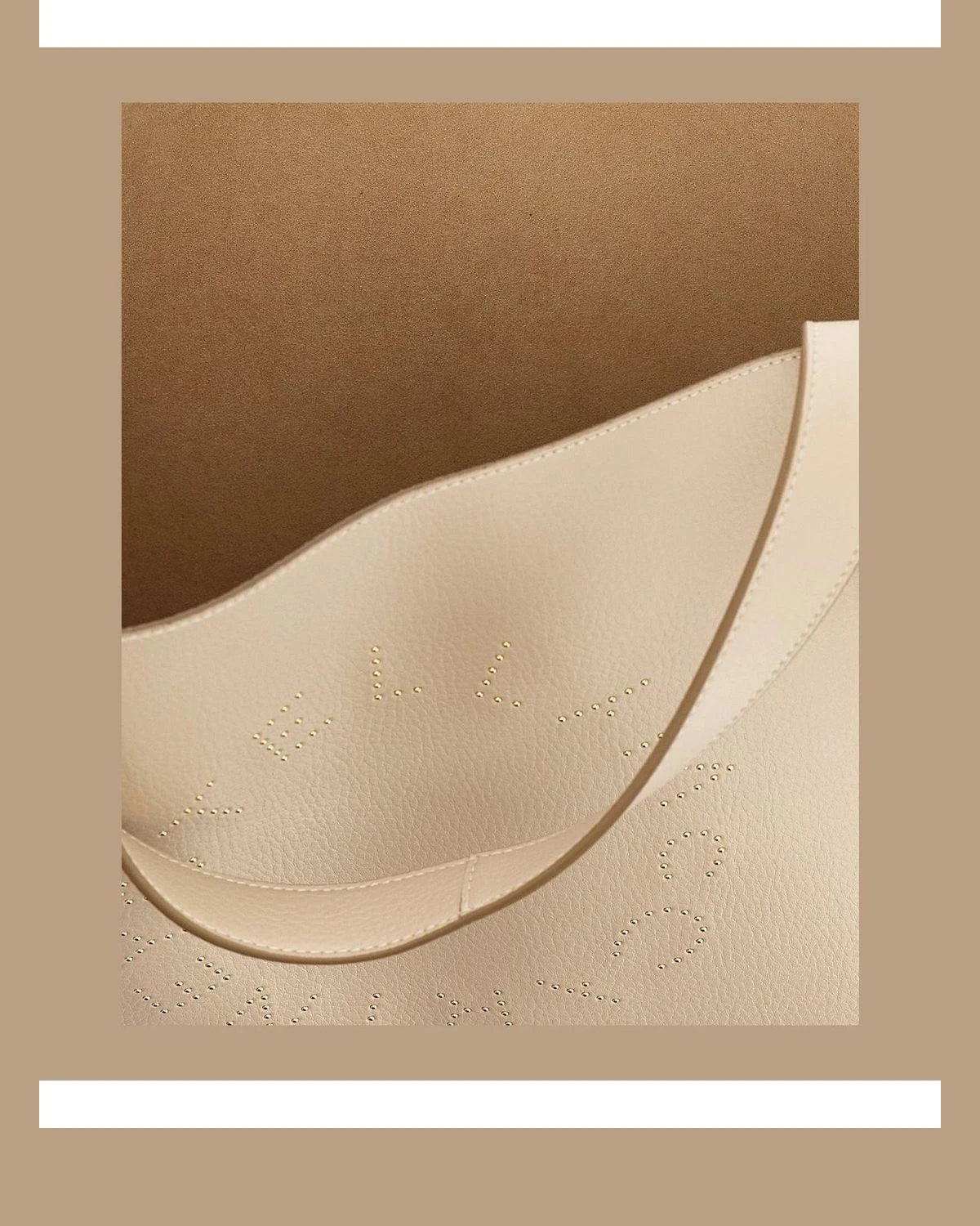Stella McCartney Tote Bag in beige, Polyamide — view 4