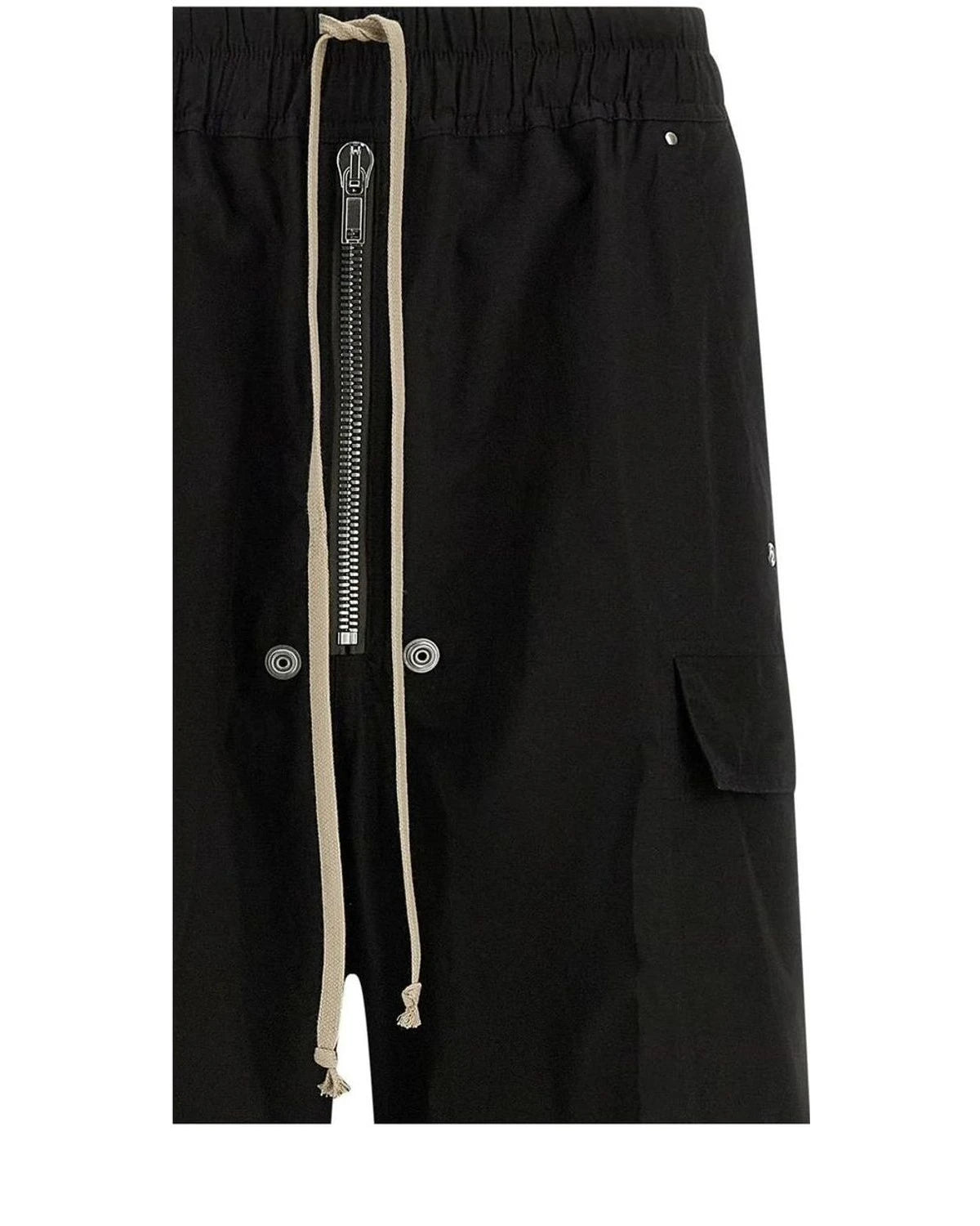 Rick Owens Cargo Pant in black, Cotton โ view 3