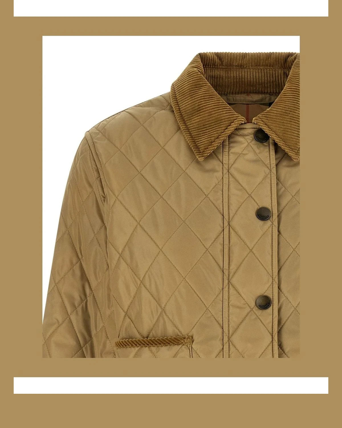 Burberry Bolero Jacket in beige, Polyamide — view 3