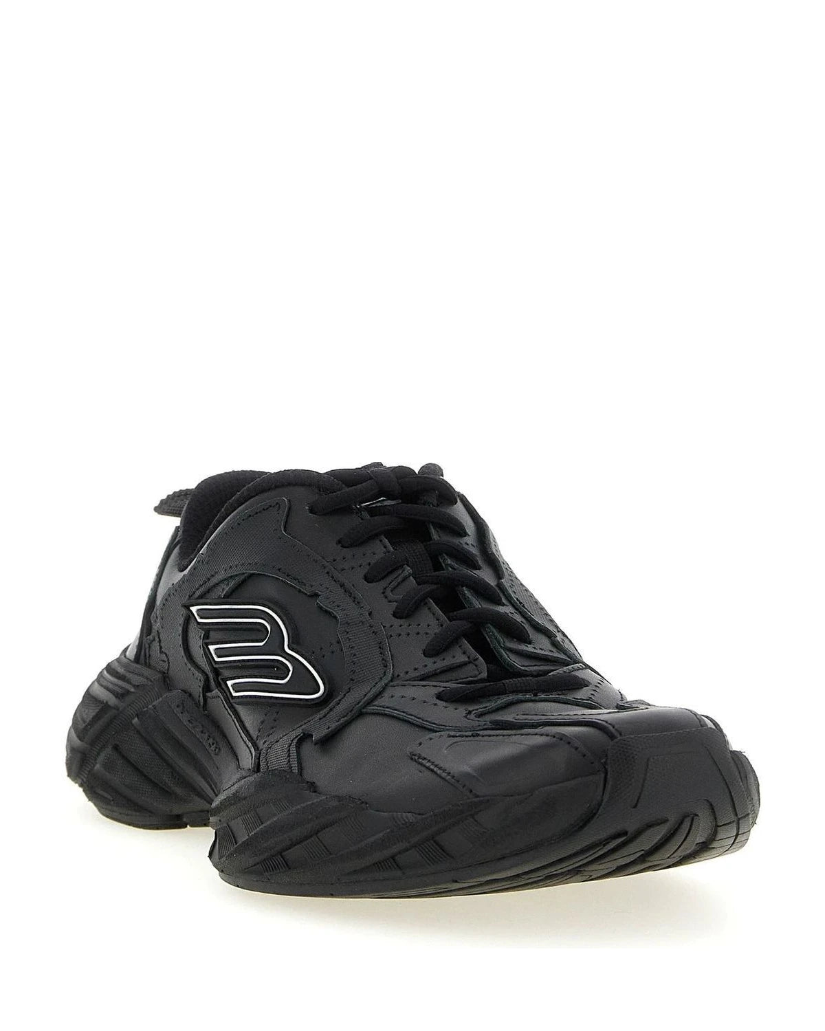 Balenciaga Sneakers in black, Calf Leather — view 2