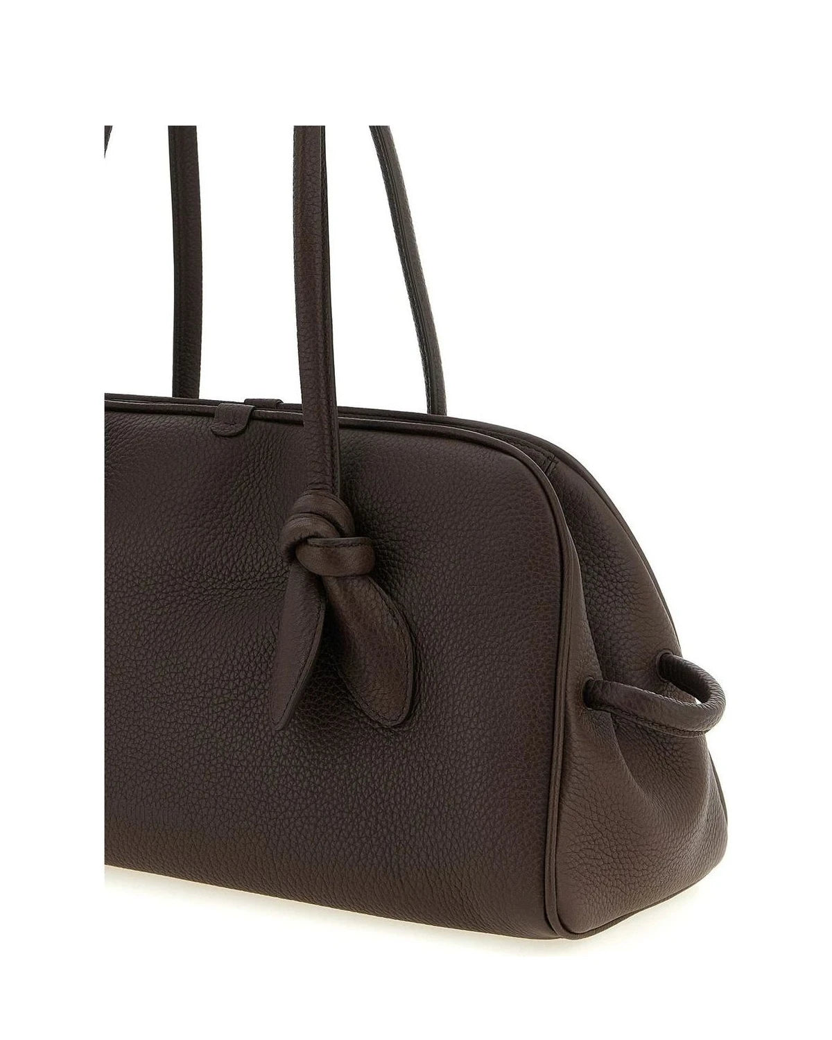 Jacquemus Shoulder Bag in brown, Calfskin Leather — view 3