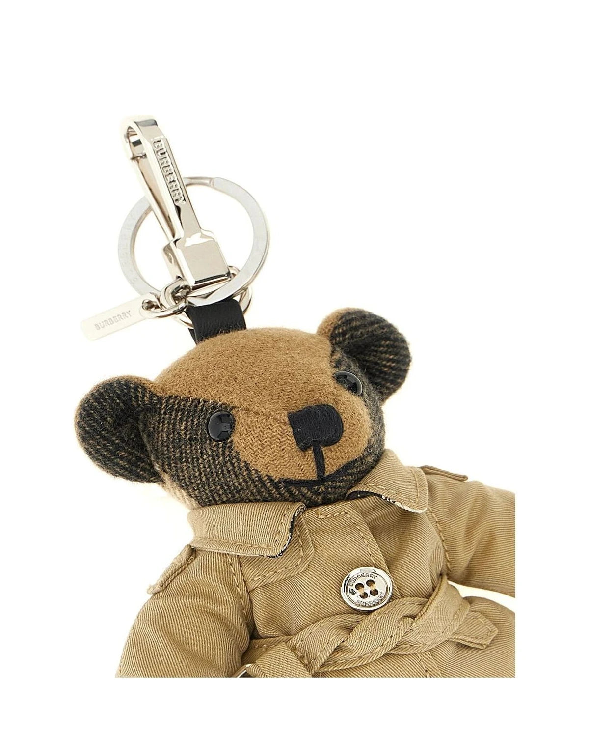 Burberry Keychain in multicolor, Cashmere — view 3