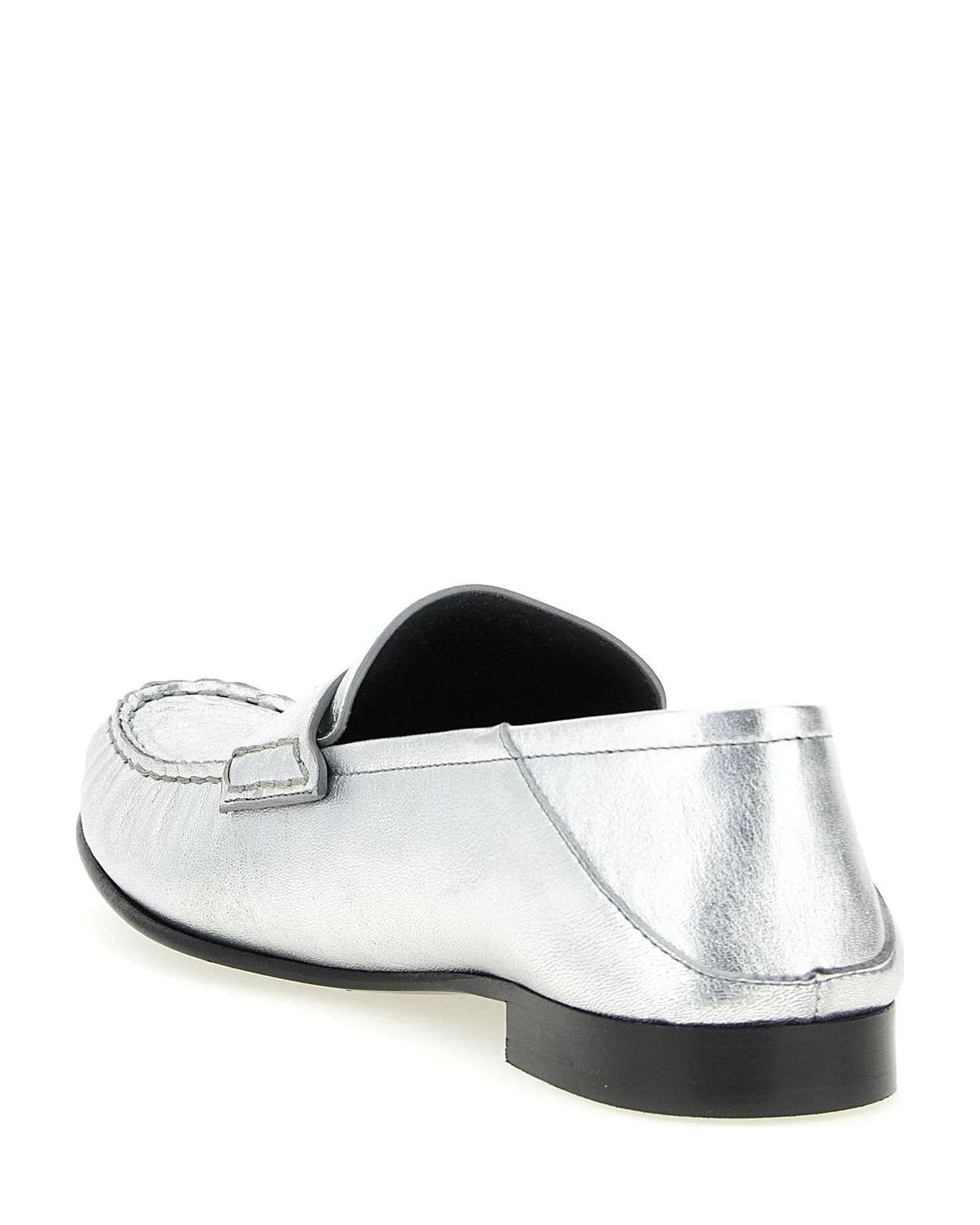 Versace Flats in silver — view 3