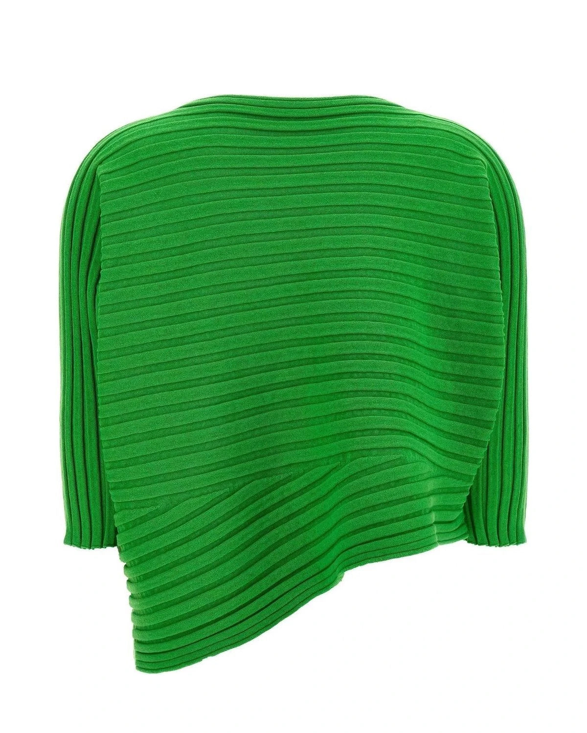 Issey Miyake Sweater in green, Cotton — view 2