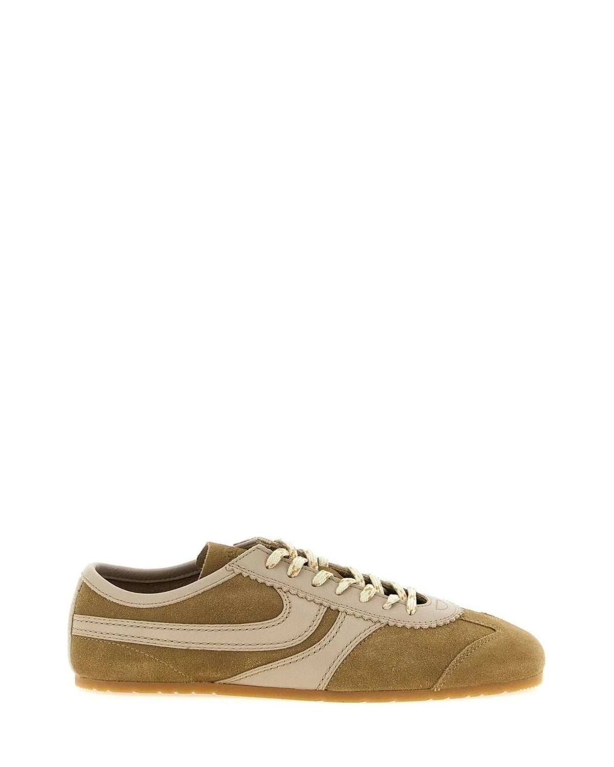 Dries Van Noten Sneakers in beige, Calfskin Leather
