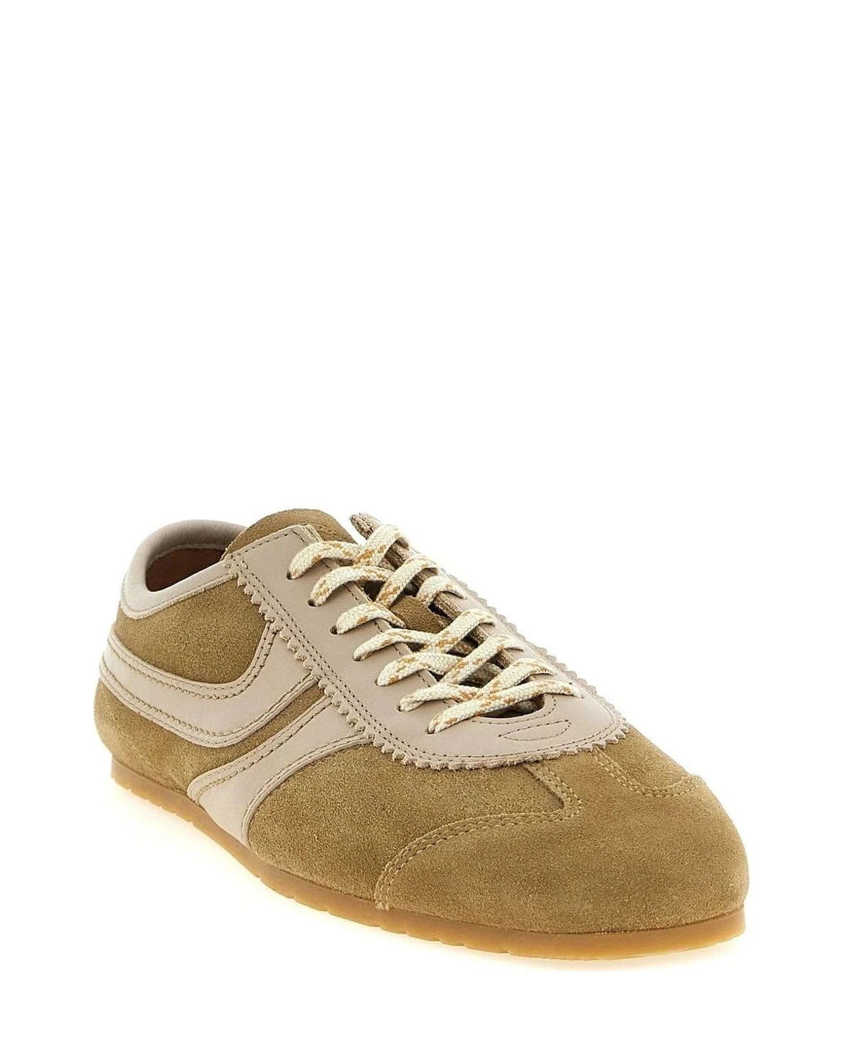 Dries Van Noten Sneakers in beige, Calfskin Leather — view 2