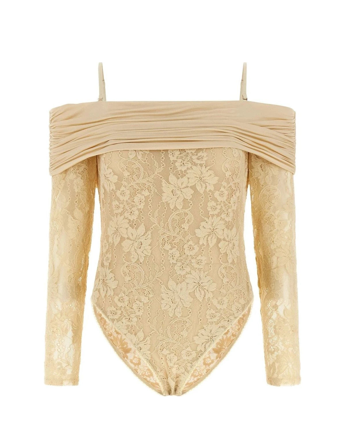 Zimmermann Bodysuit in beige, Polyamide