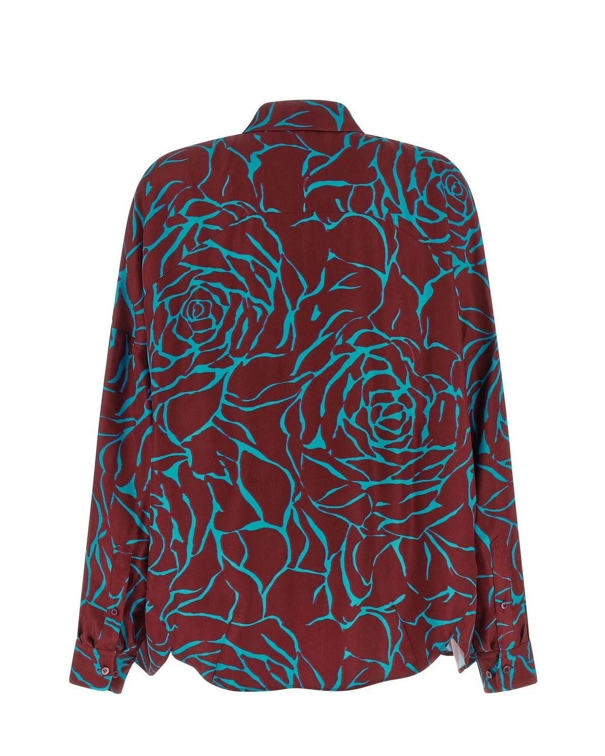 Dries Van Noten Blouse in red, Viscose โ view 2