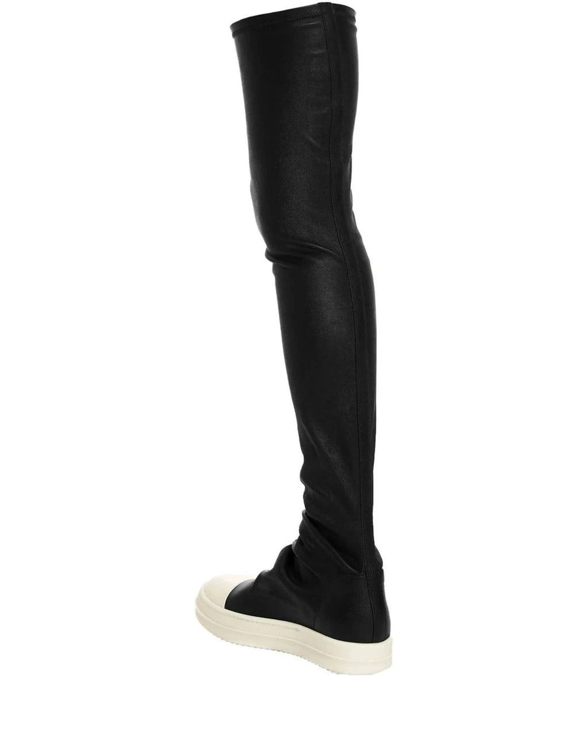 Rick Owens Boots in black, Cotton — view 3
