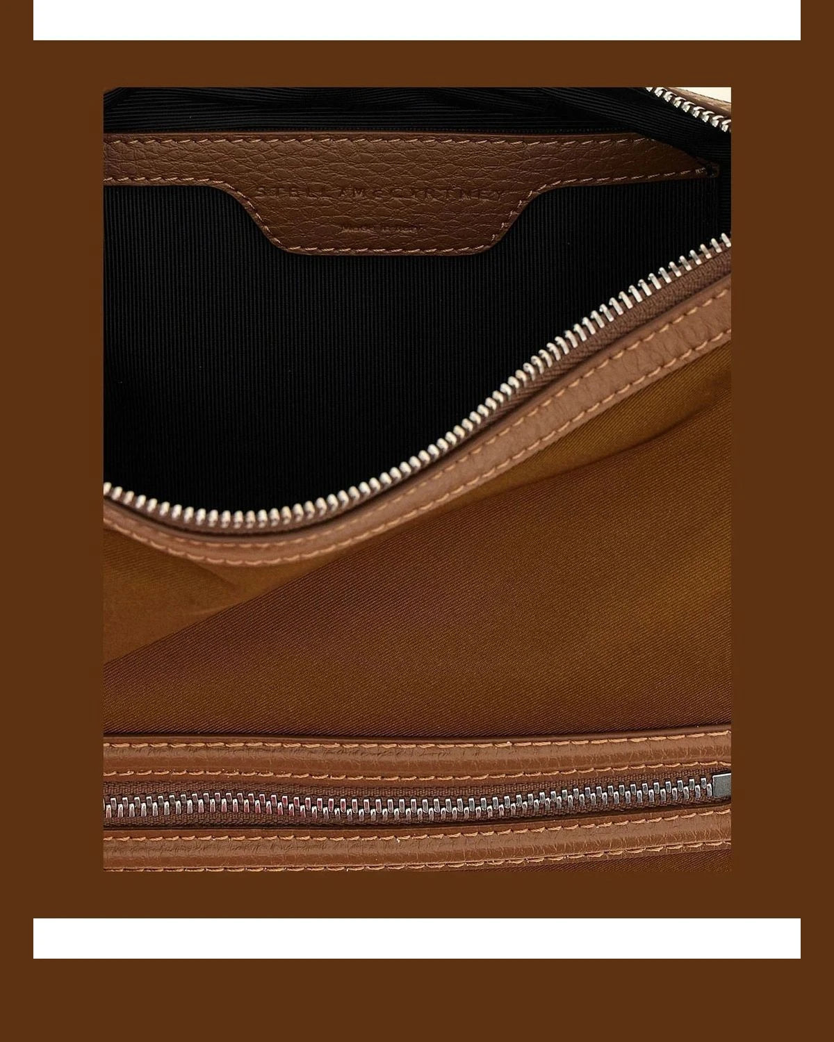 Stella McCartney Cross Body Bag in brown, Polyamide — view 4
