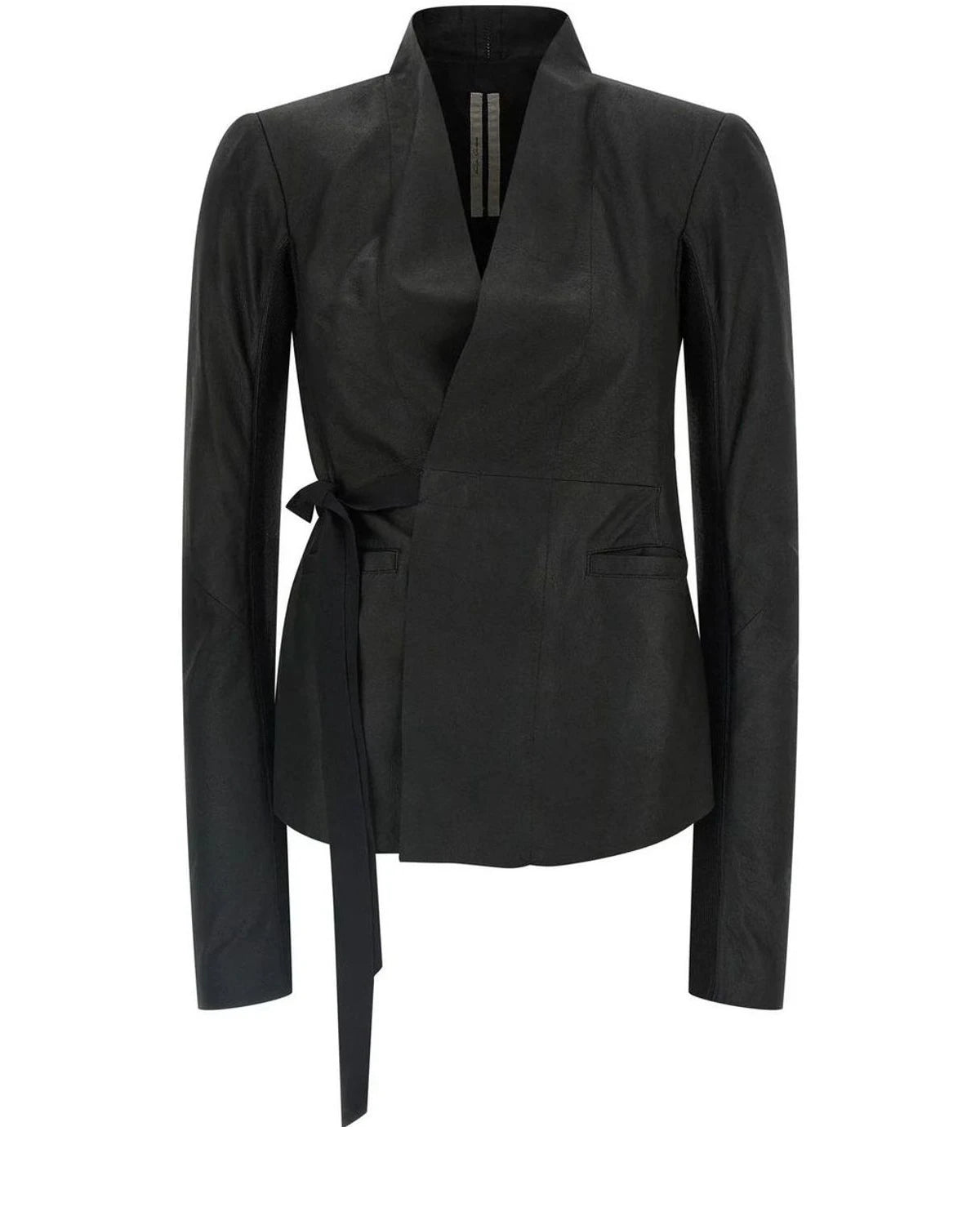 Rick Owens Bolero Jacket in black, Lamb Leather