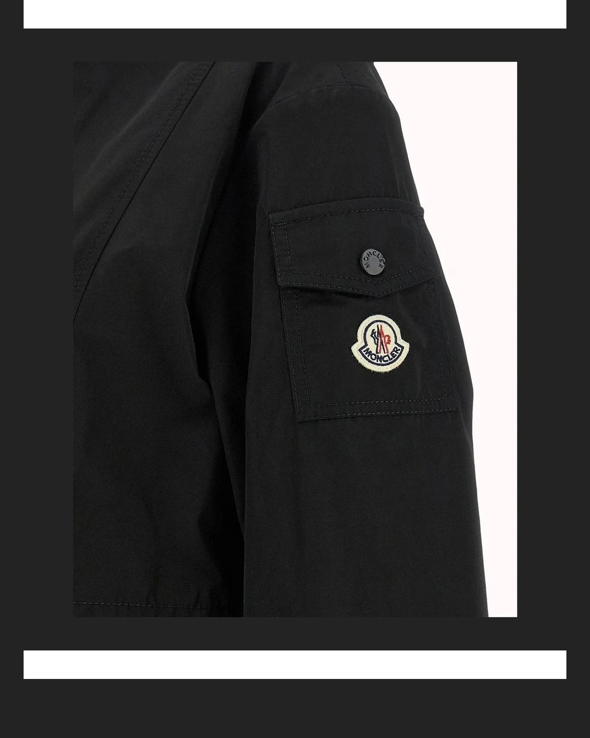 Moncler Parka in black, Polyester — view 4