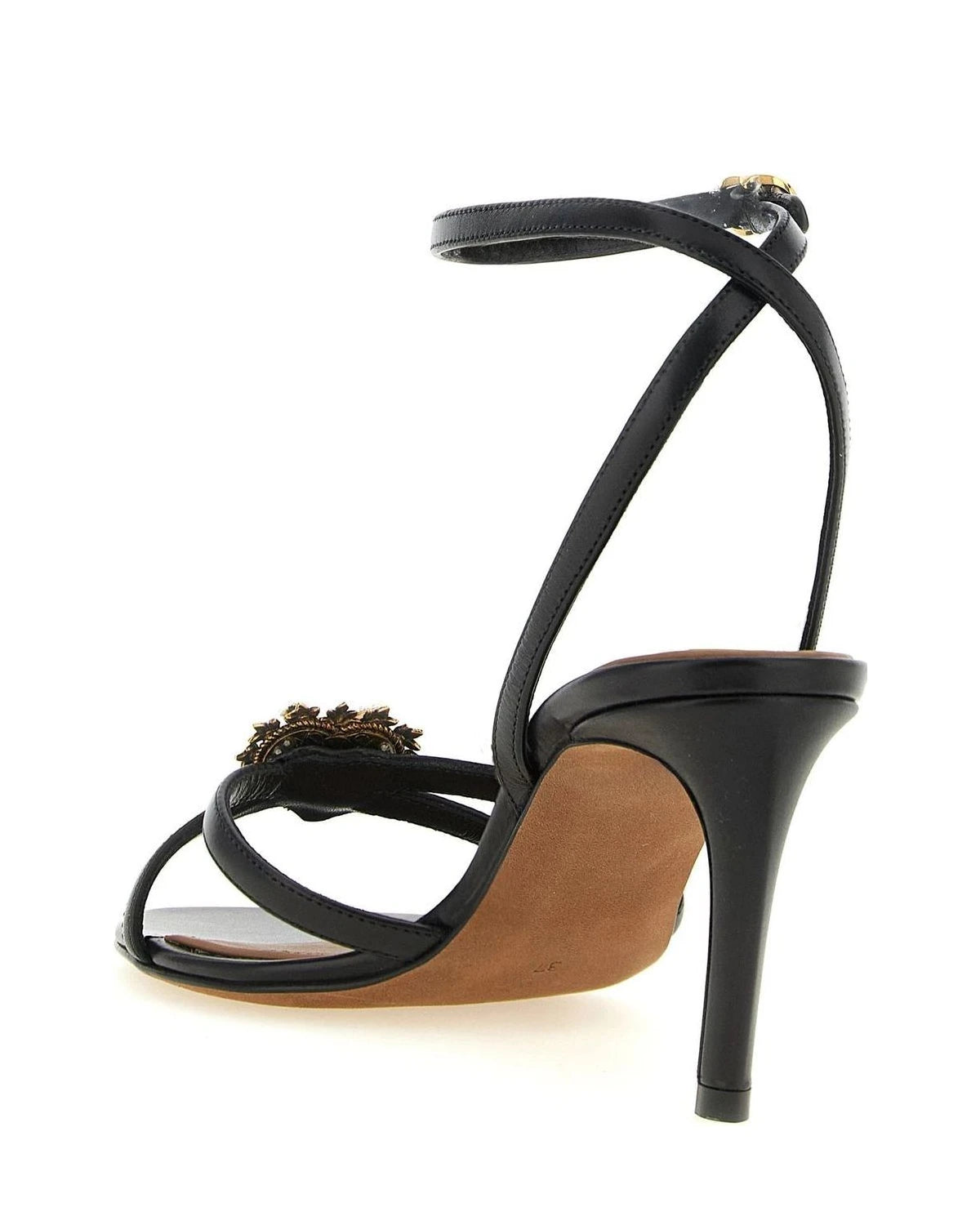Dolce & Gabbana Heels in black, Calfskin Leather — view 3
