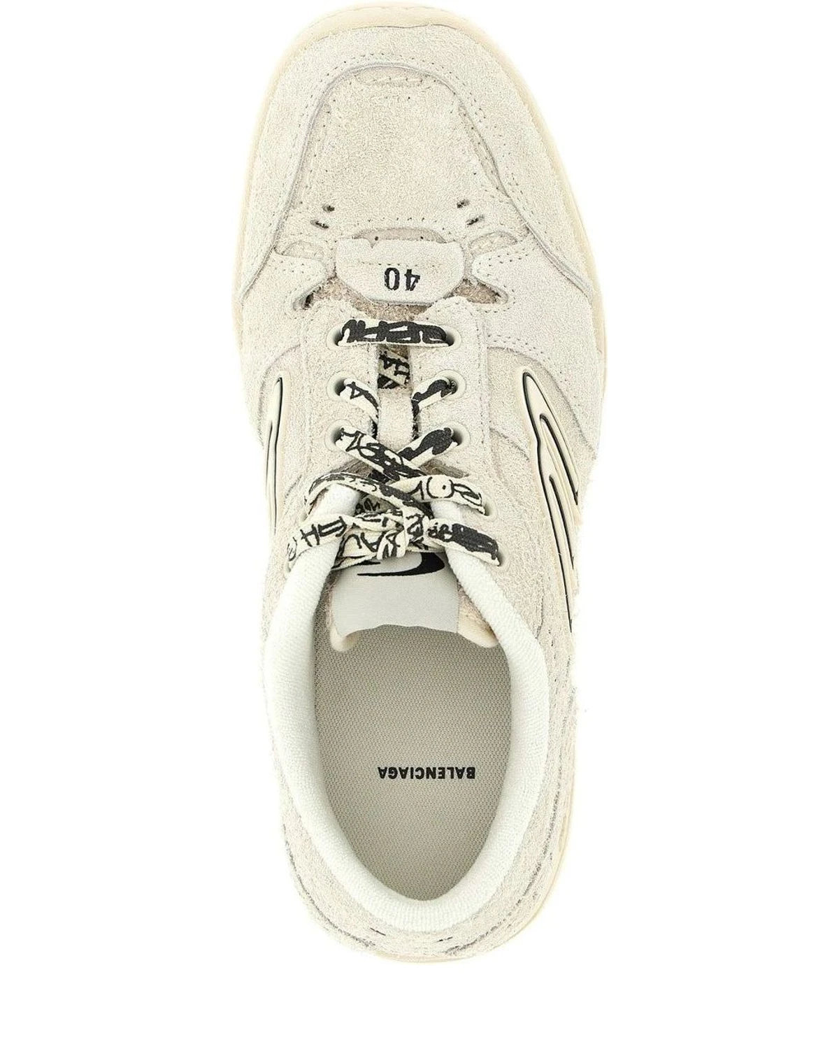 Balenciaga Sneakers in beige, Bovine Leather — view 4