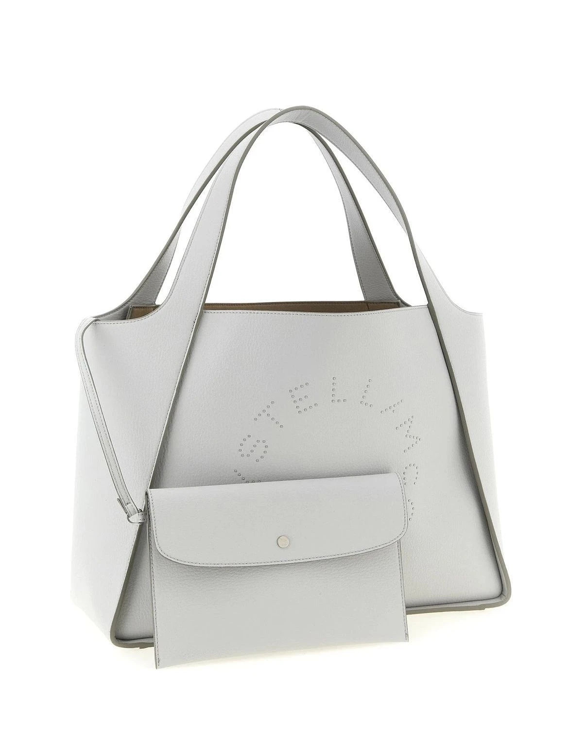 Stella McCartney Tote Bag in gray, Polyamide — view 3