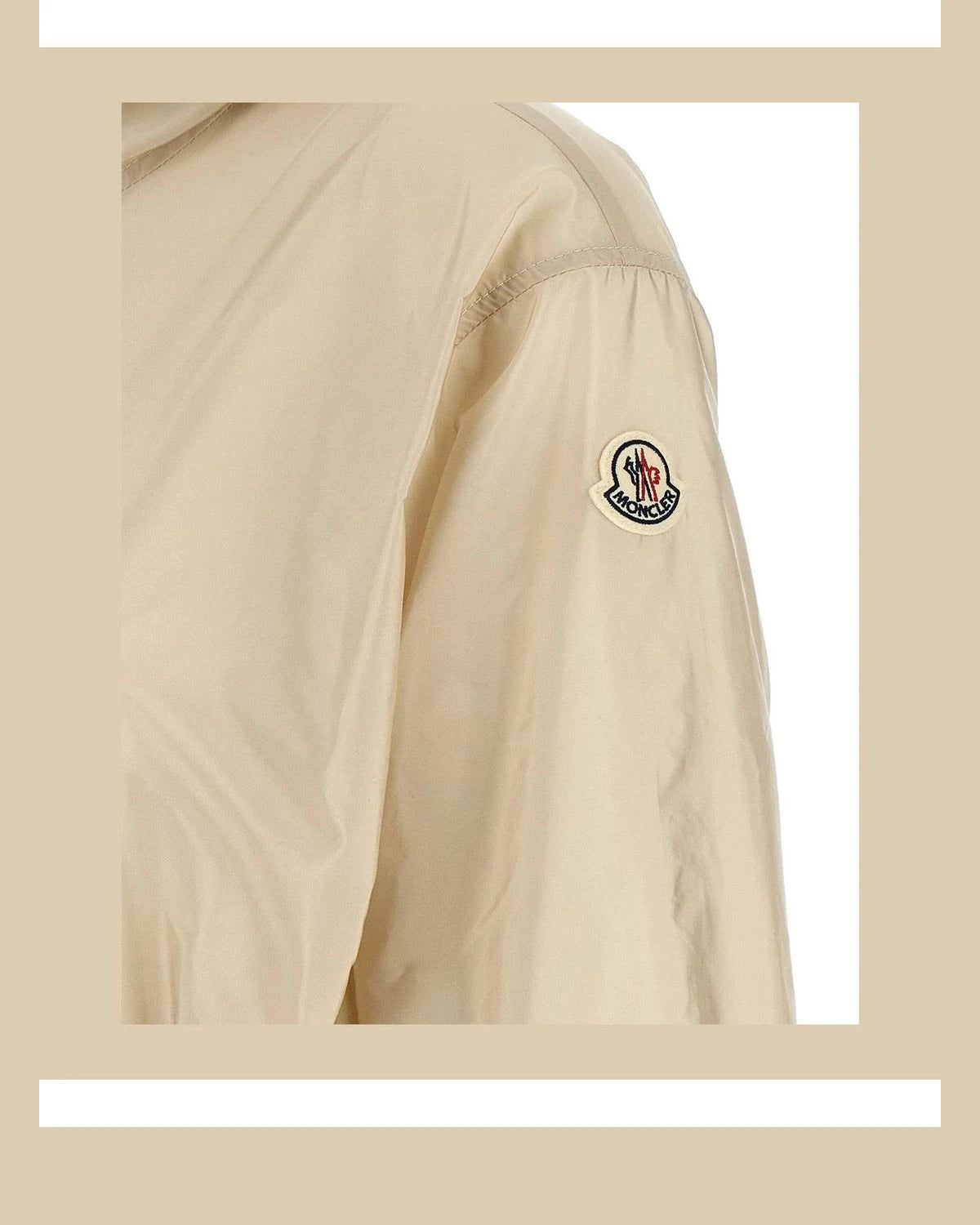 Moncler Windbreaker in beige, Polyamide — view 4