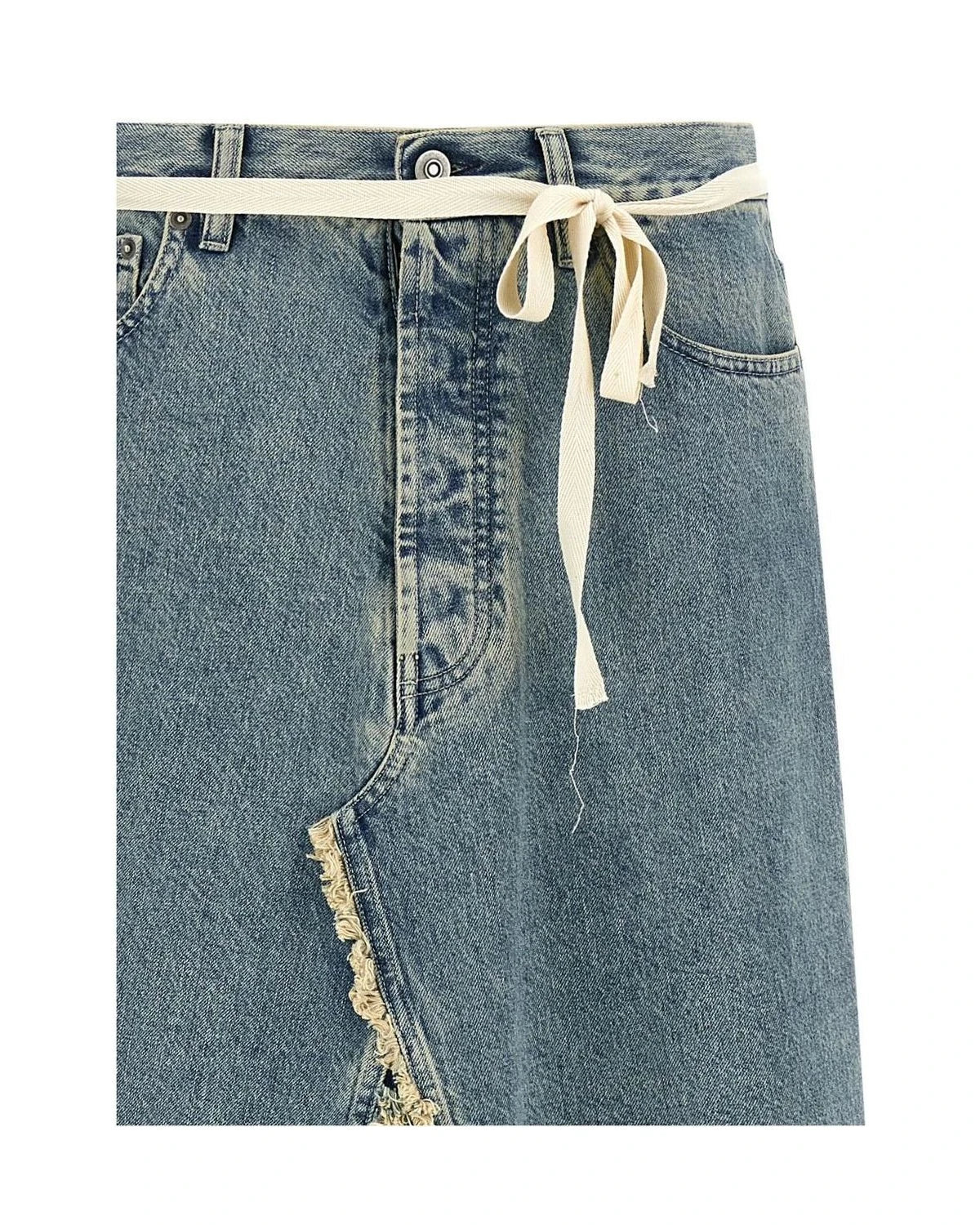 Maison Margiela Skirt in blue, Cotton — view 3