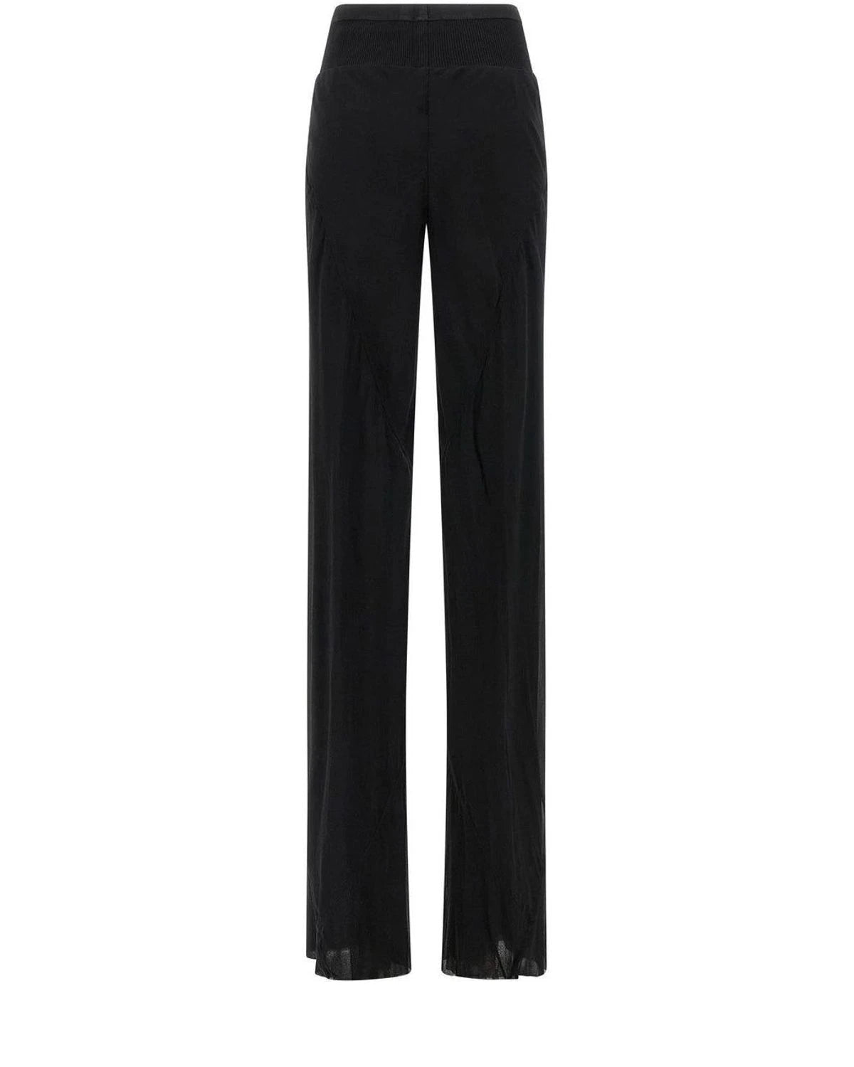 Rick Owens Palazzo Pant in black, Silk — view 2