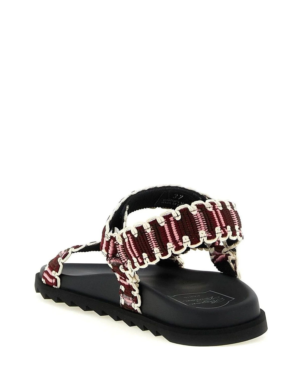 Roger Vivier Sandals in multicolor, Polyester — view 3