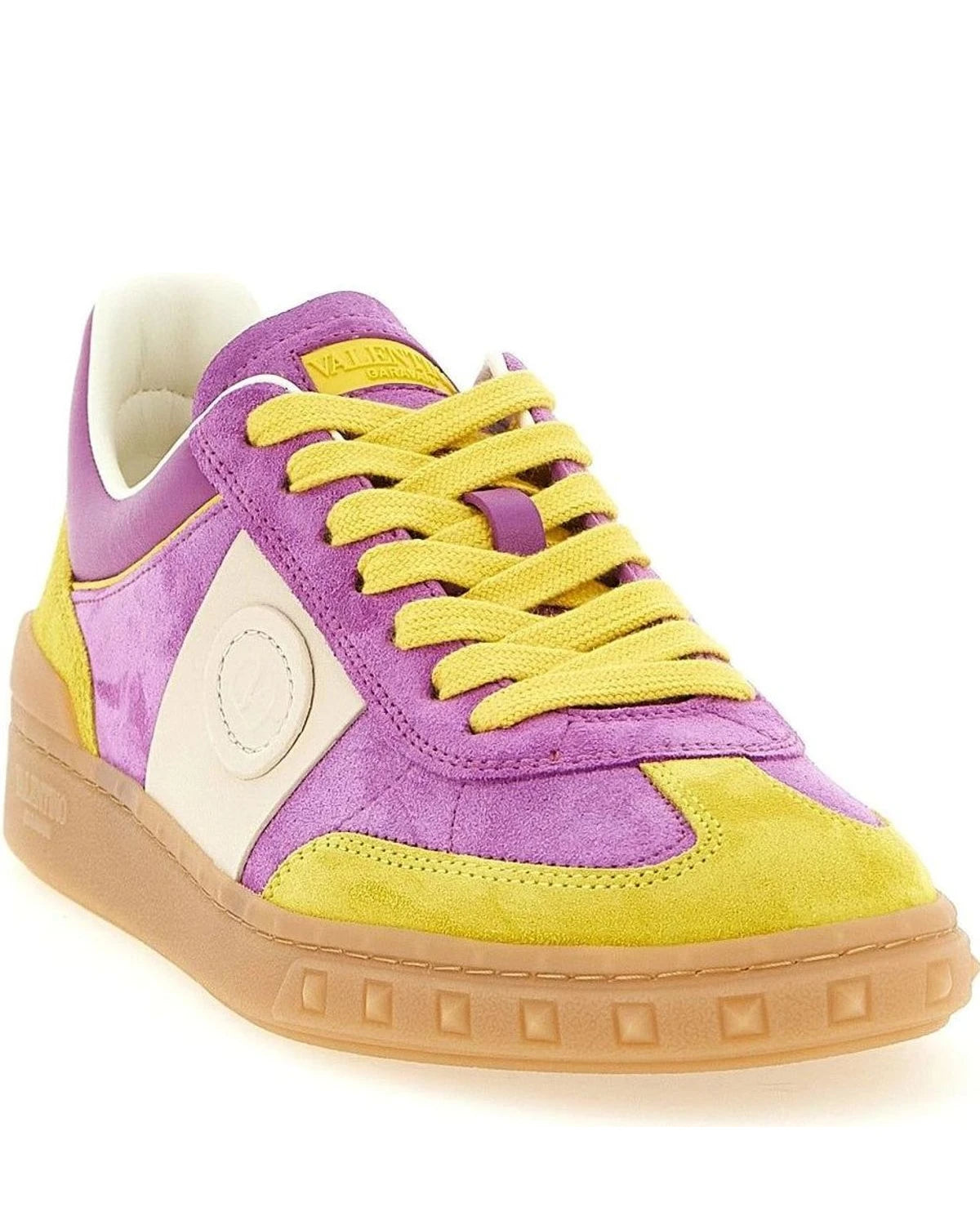 Valentino Garavani Sneakers in multicolor, Calfskin Leather — view 2
