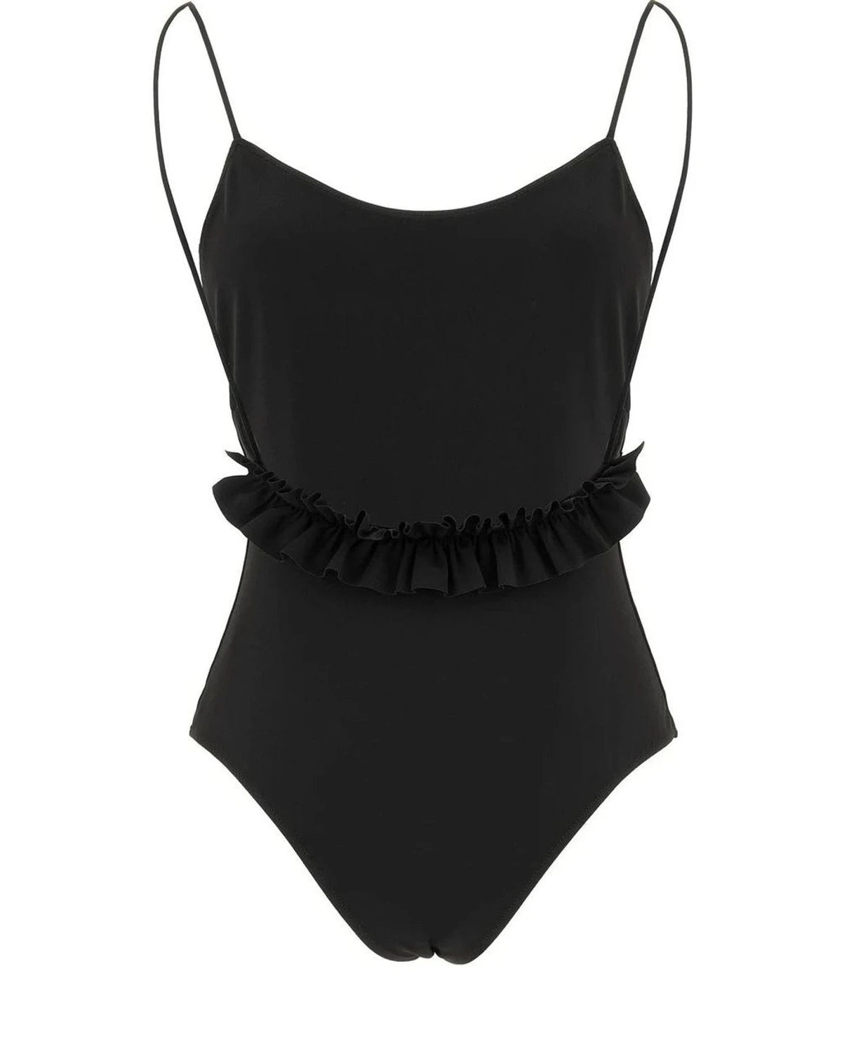 Jacquemus One-Piece Swimsuit in black, Polyamide โ view 2