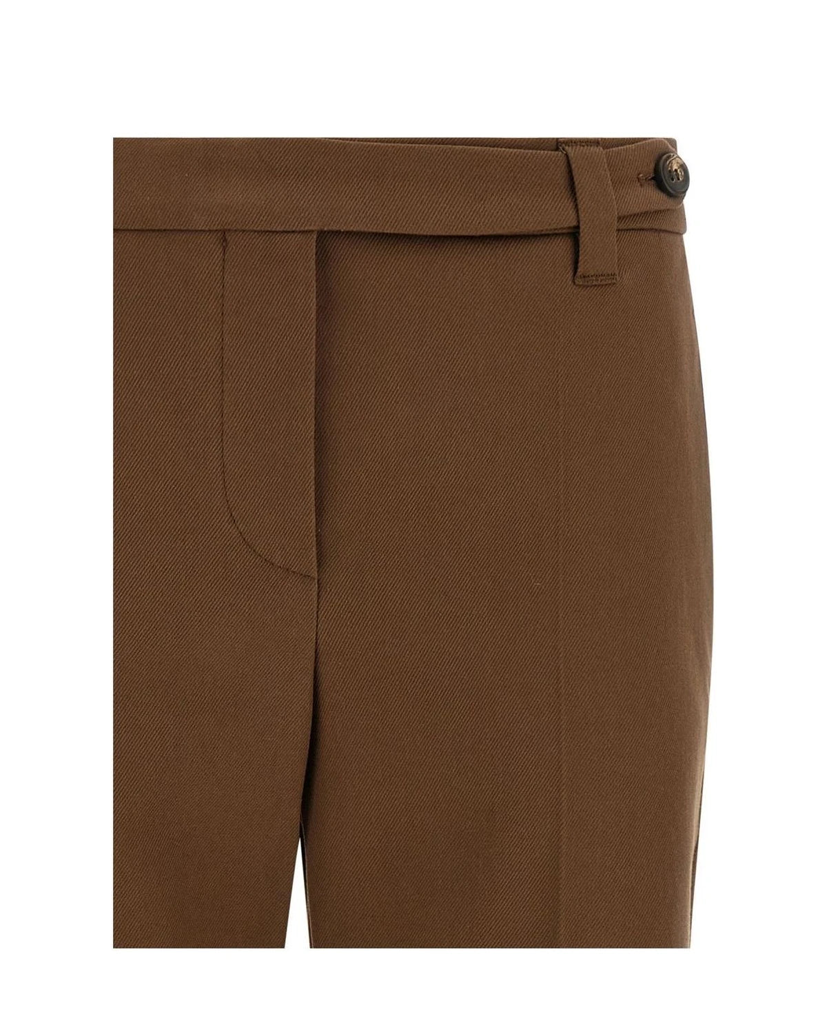 Brunello Cucinelli Trouser in brown, Cotton — view 3