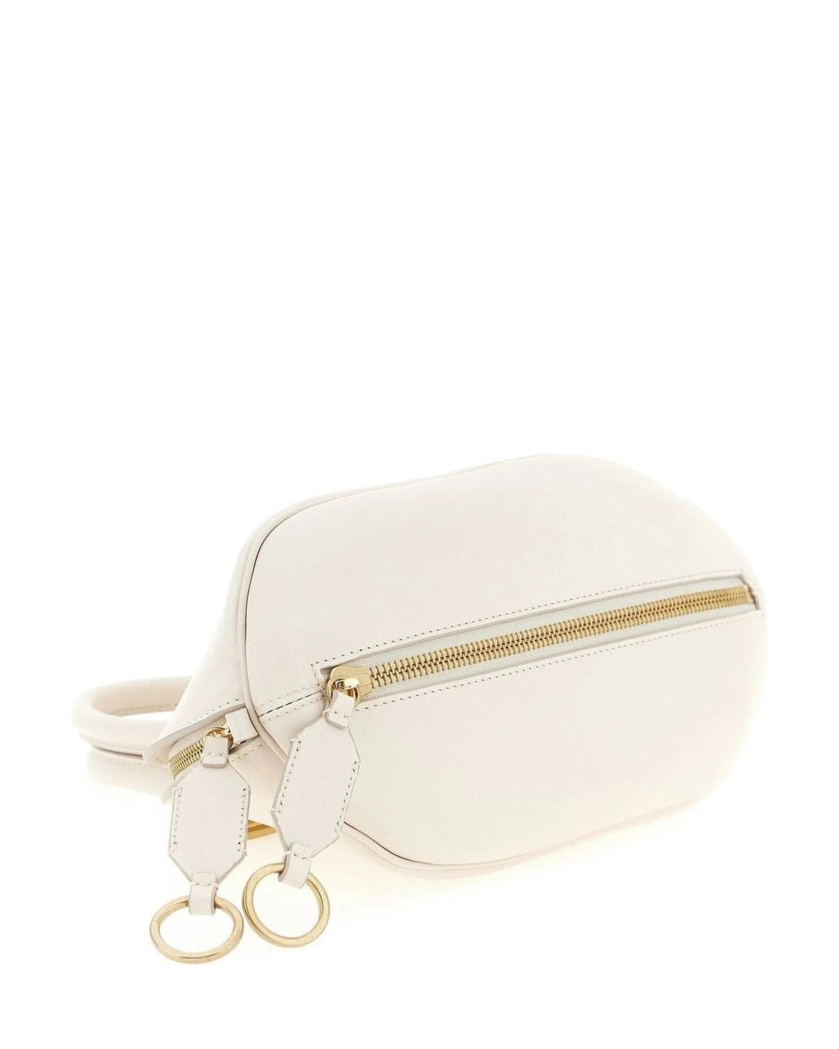 Balenciaga Baguette Handbag in white, Calfskin Leather β view 3