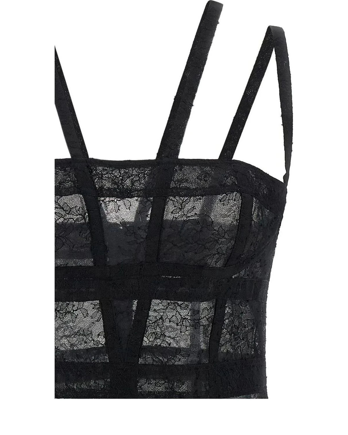 Giovanni Bedin Dresse in black, Polyamide — view 3