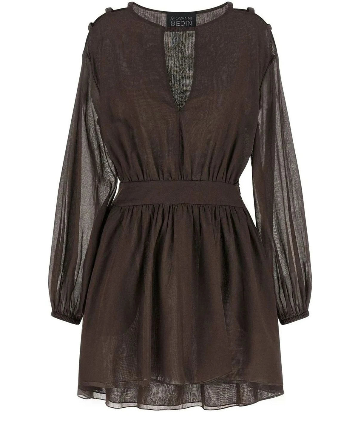 Giovanni Bedin Dresse in brown, Cotton