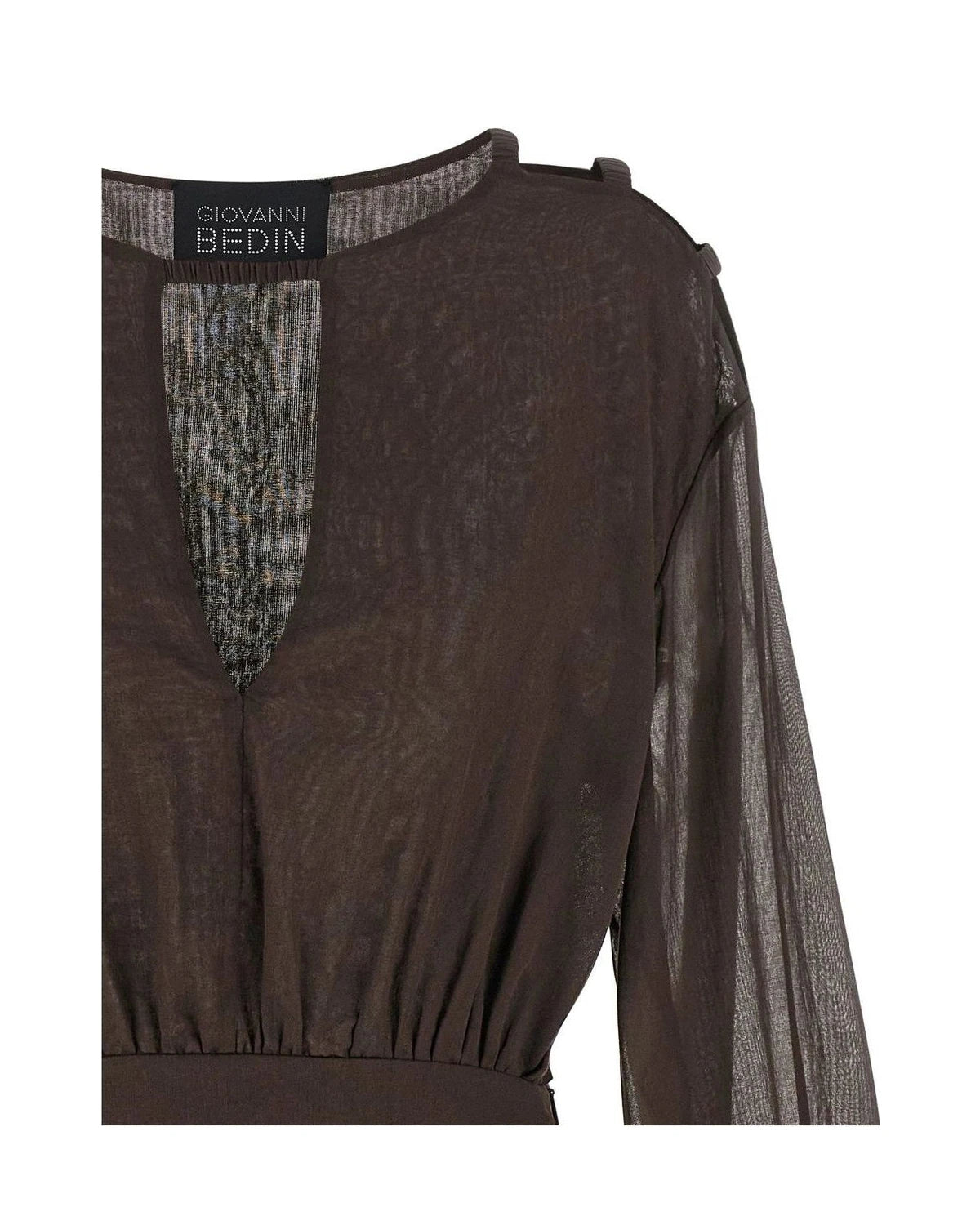 Giovanni Bedin Dresse in brown, Cotton — view 3