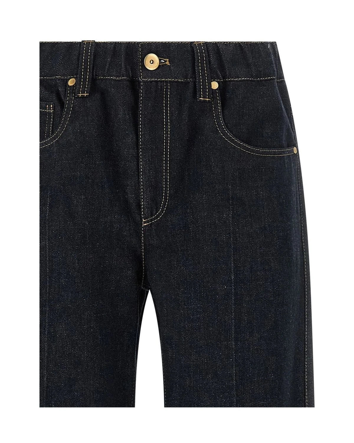 Brunello Cucinelli Jean in blue, Cotton — view 3