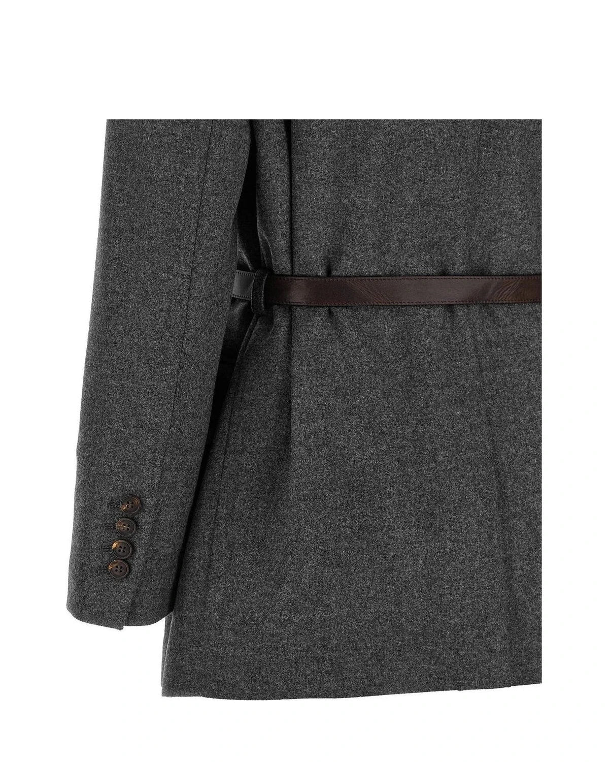 Brunello Cucinelli Blazer in gray, Virgin Wool β view 4