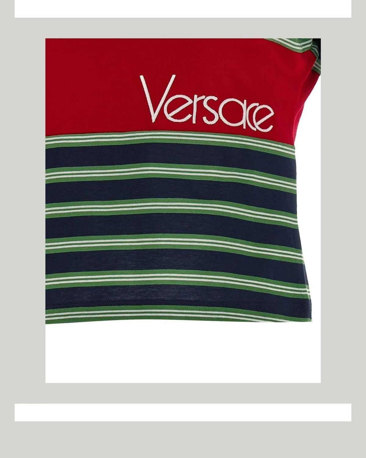 Versace T-Shirt in multicolor, Cotton — view 4